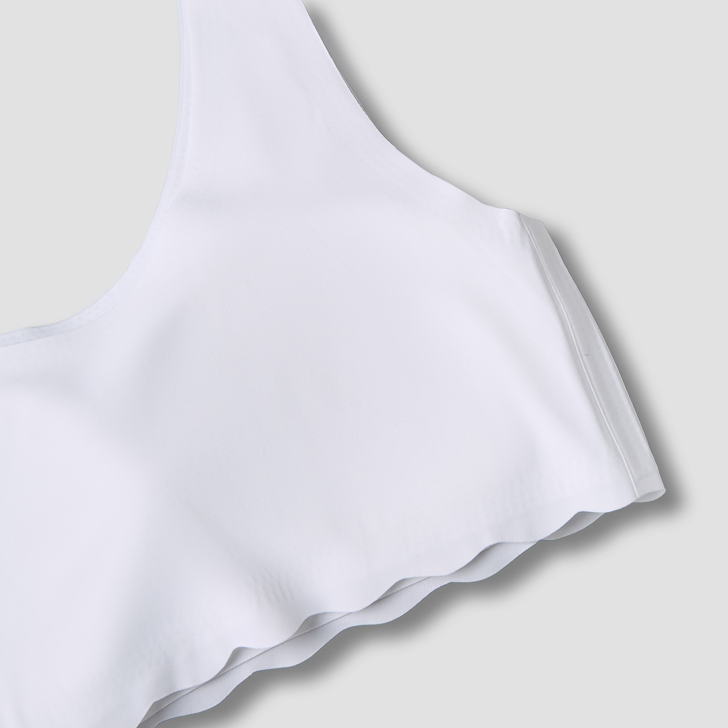 Juniors Cotton Trainer Bra with Scallop Hem-girls-clothing-innerwear-bras-image-4