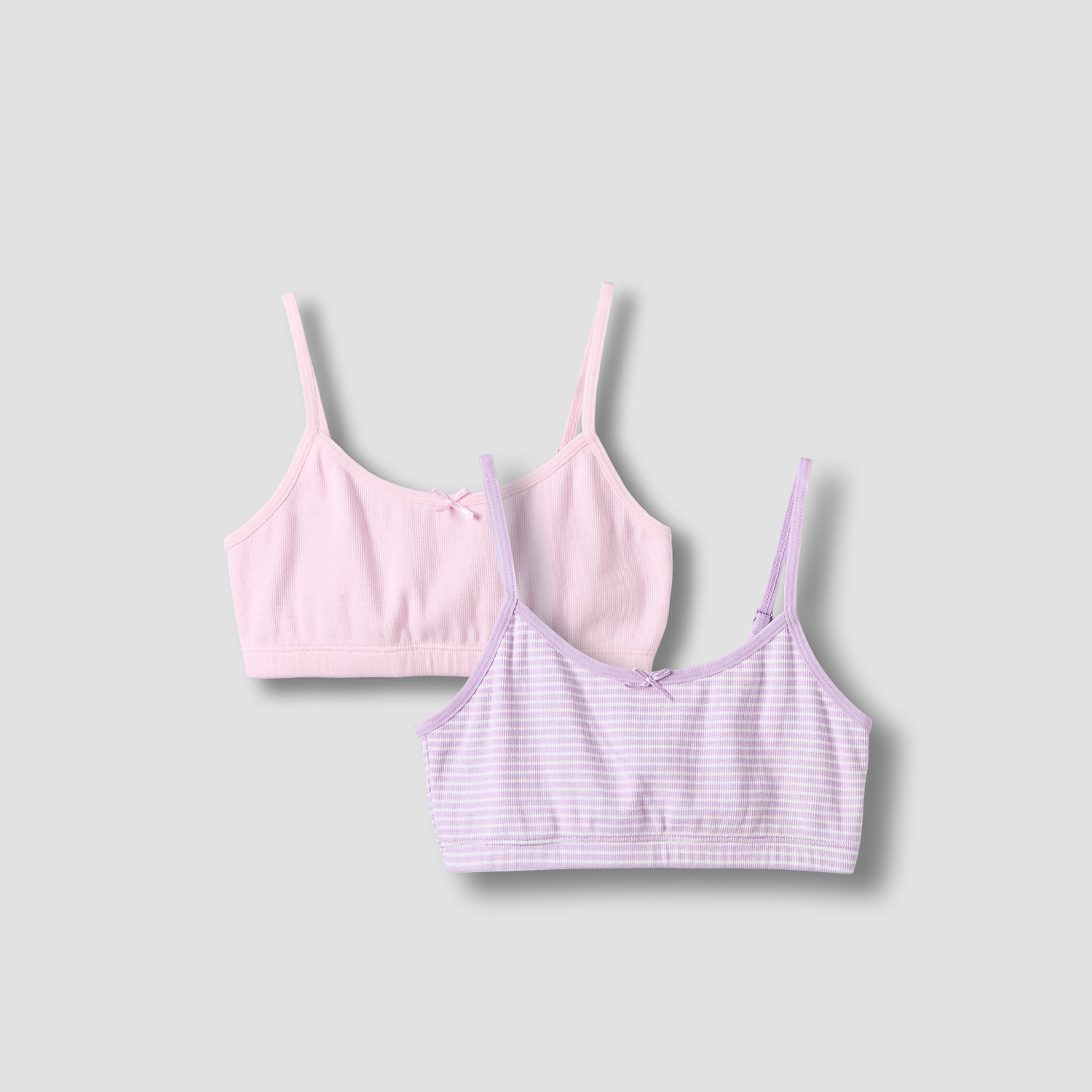Pack of 2 Juniors Trainer Bra with Assorted Design-girls-clothing-innerwear-bras-image-1