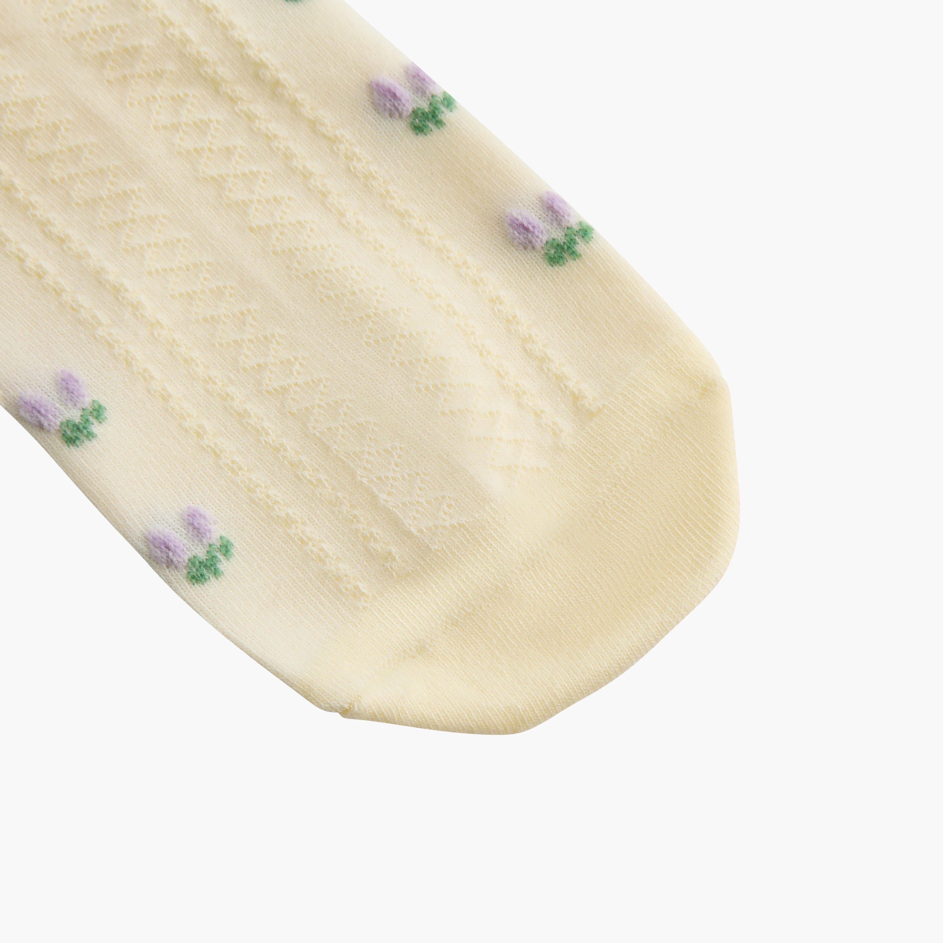 Pack of 2 Juniors Baby Girls Socks Ankle Length with Floral Texture-baby-girls-accessories-socks-image-3