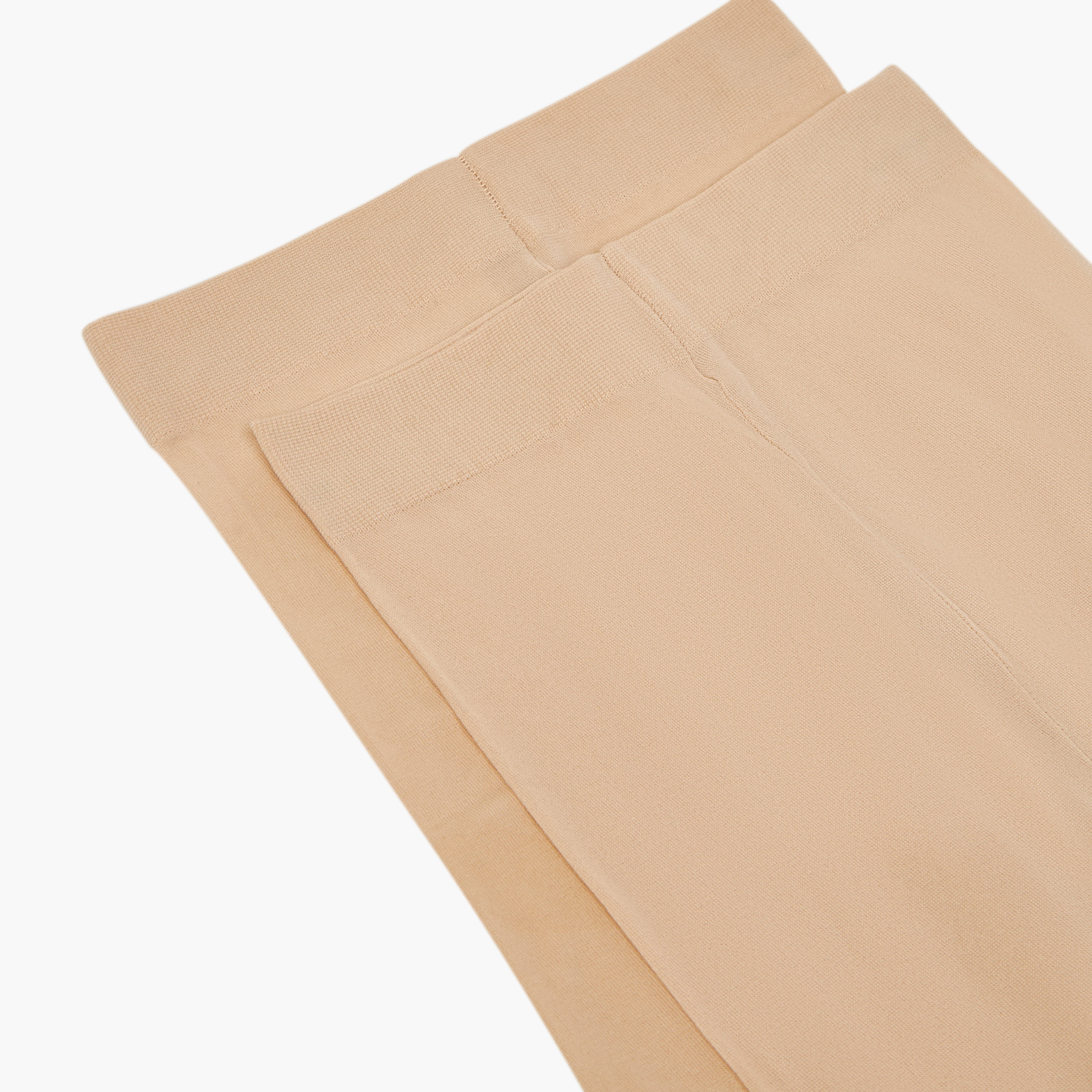 Pack of 2 Juniors Tights with Elasticated Waistband-girls-accessories-socks-image-4