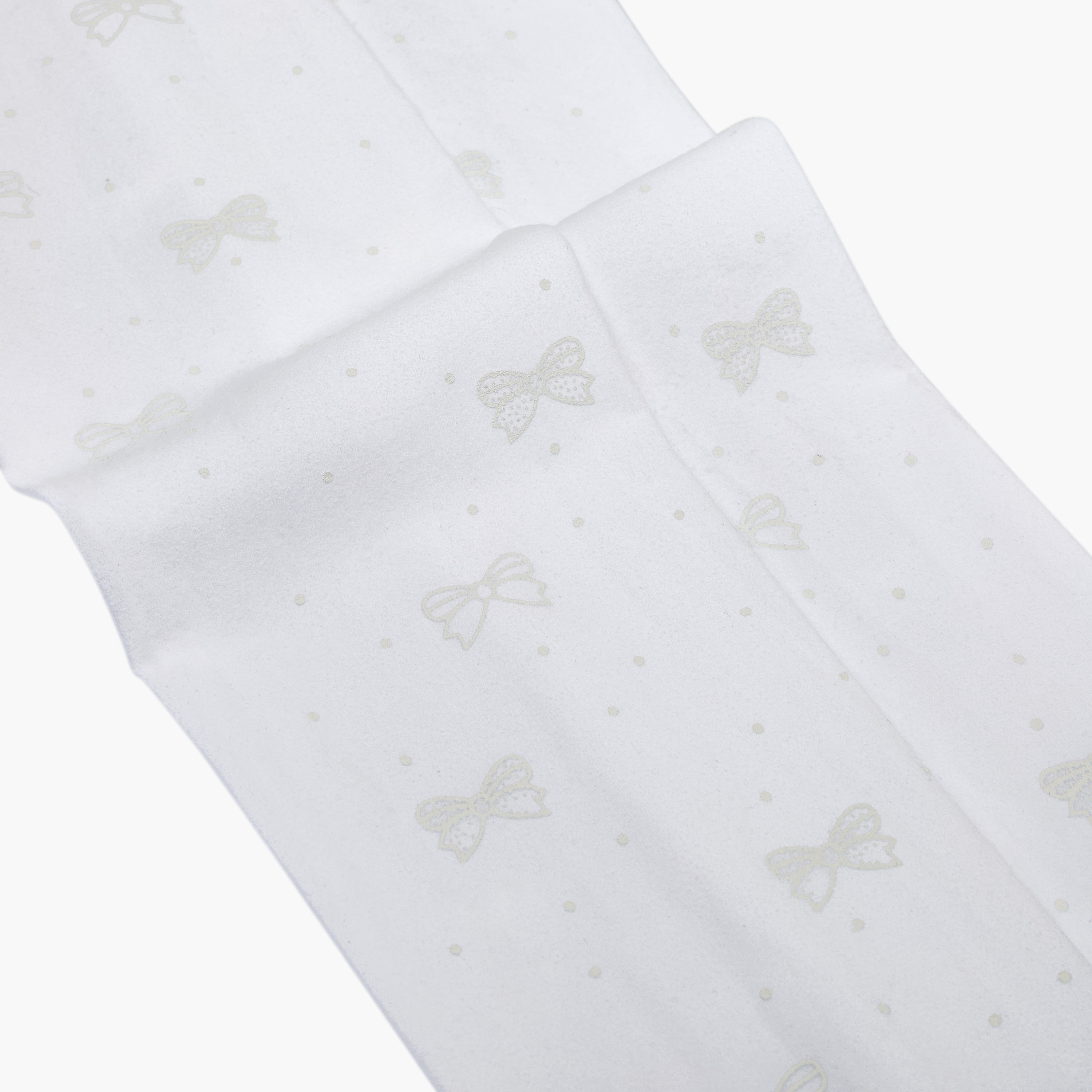 Juniors Tights with Bow Print-girls-accessories-socks-image-2