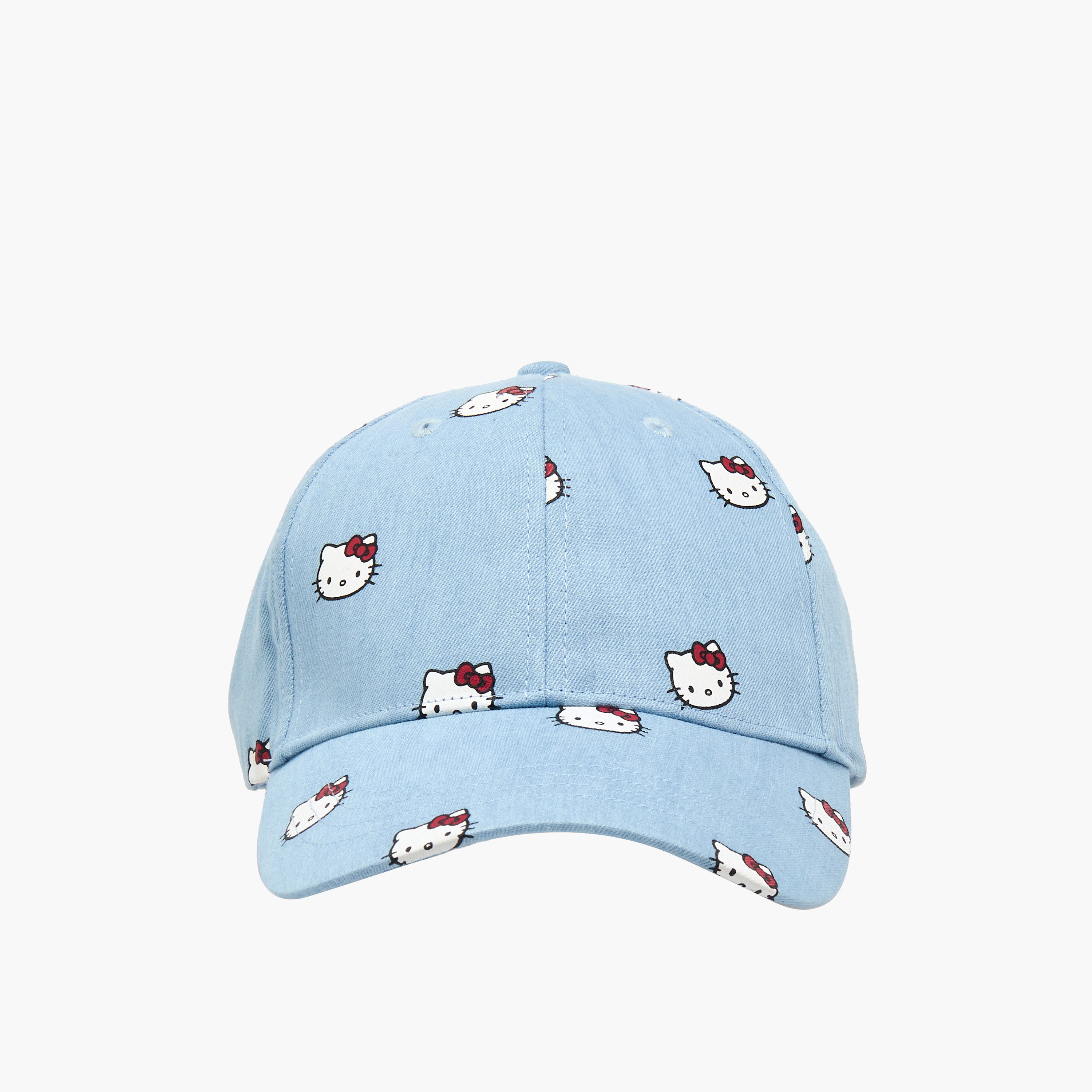 قبعة بتطريزات هيلو كيتي من سانريو-girls-accessories-caps-image-7