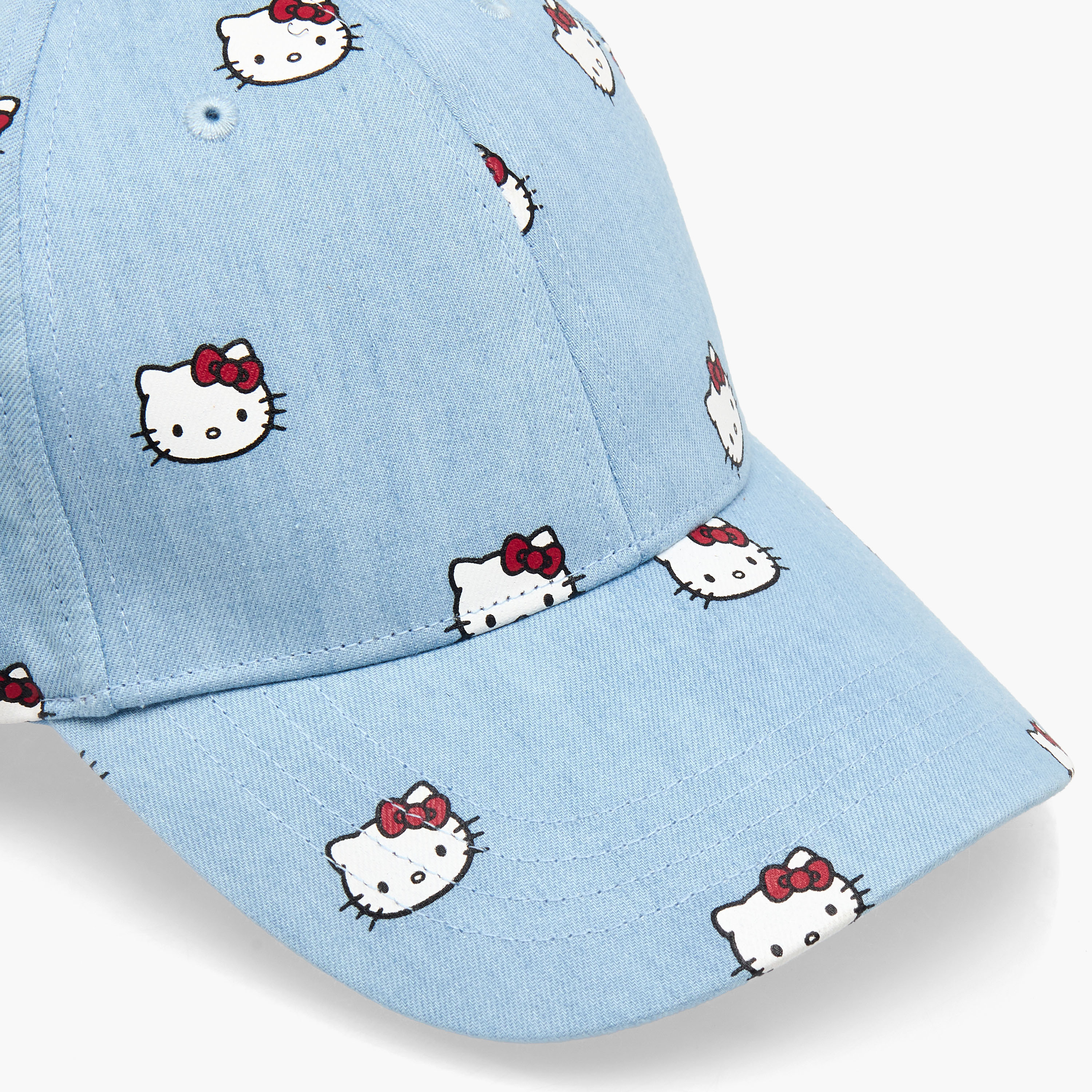قبعة بتطريزات هيلو كيتي من سانريو-girls-accessories-caps-image-3