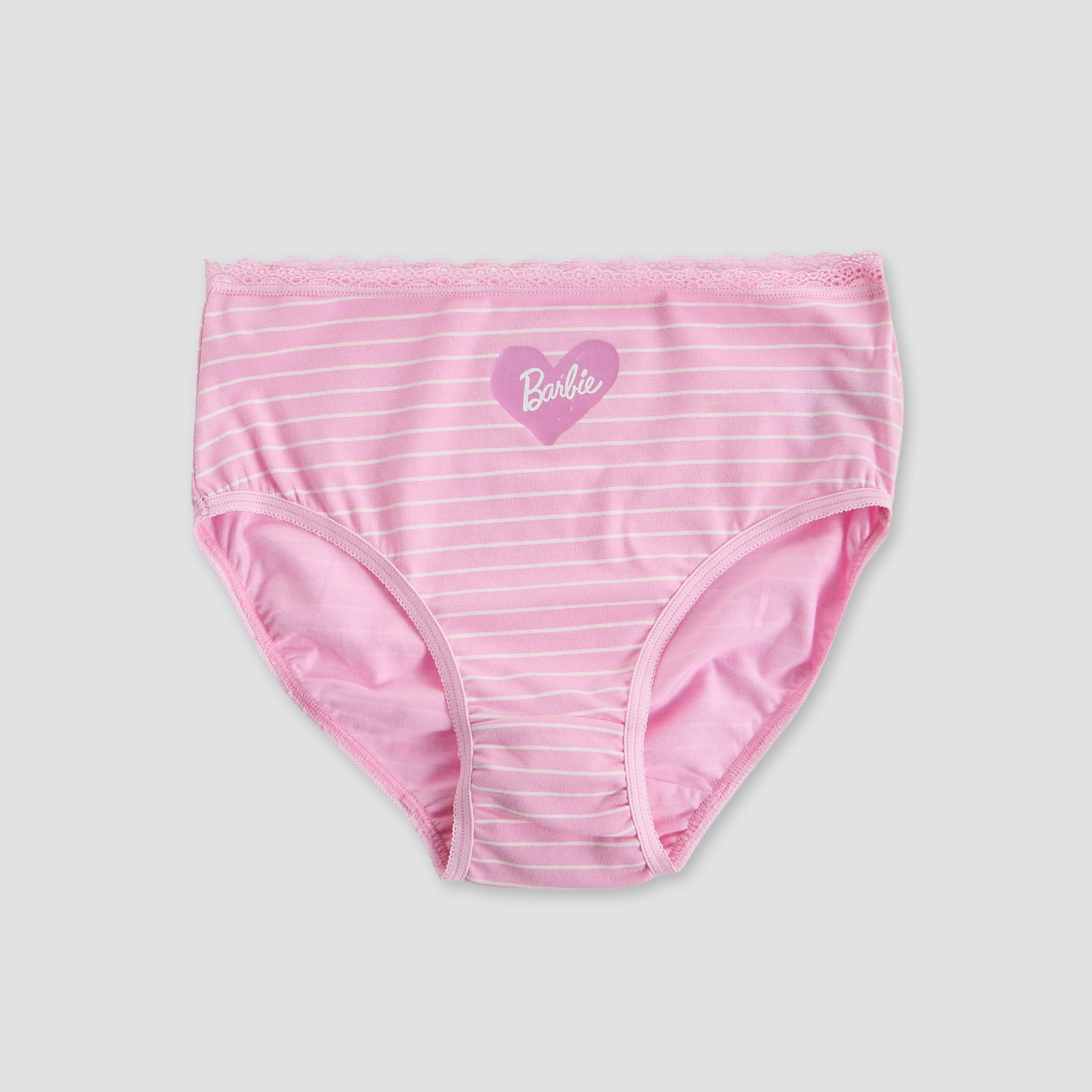 Pack of 3 Briefs with Barbie Print-girls-clothing-innerwear-panties-image-4
