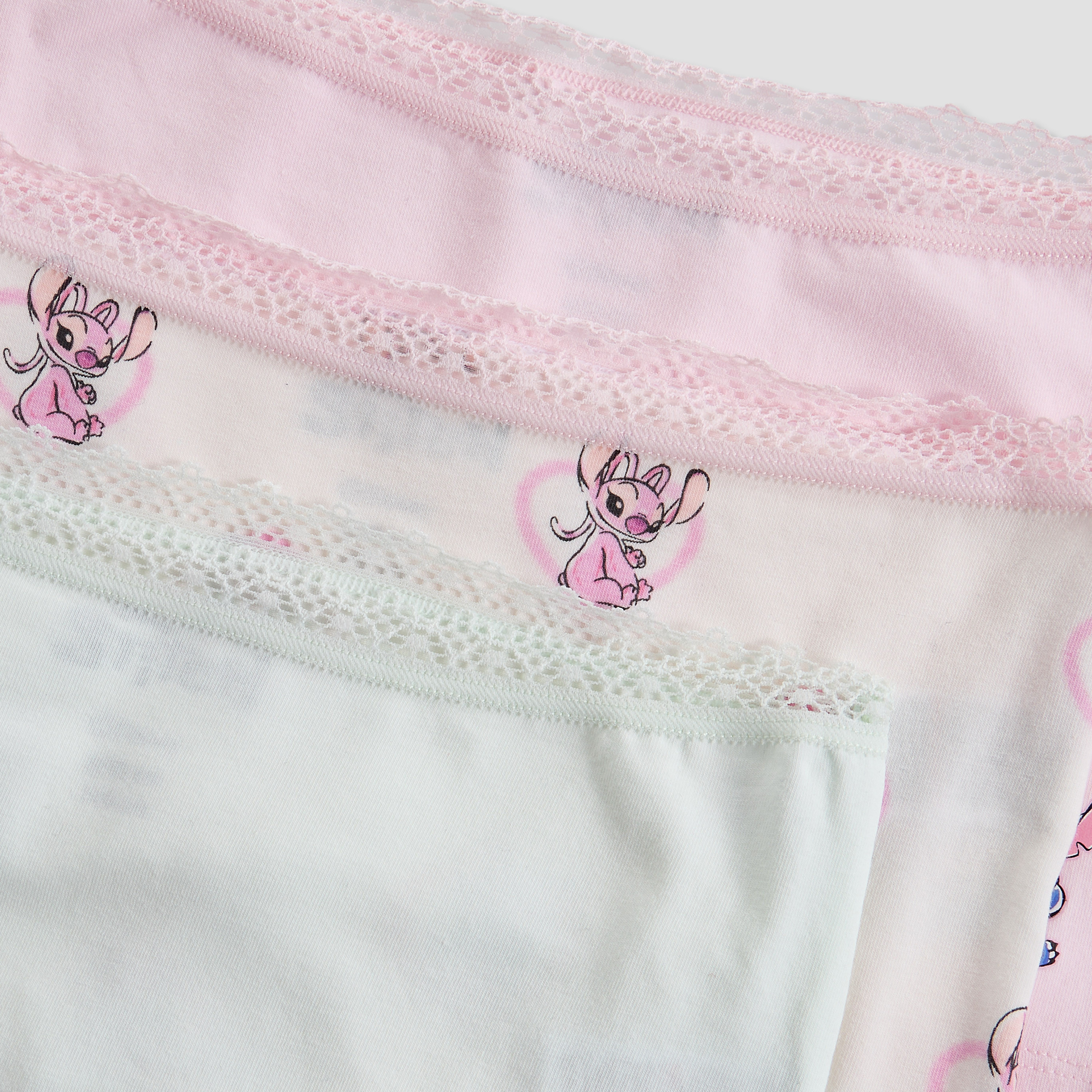 Pack of 3 Disney Briefs with Stitch and Angel Print-girls-clothing-innerwear-panties-image-5