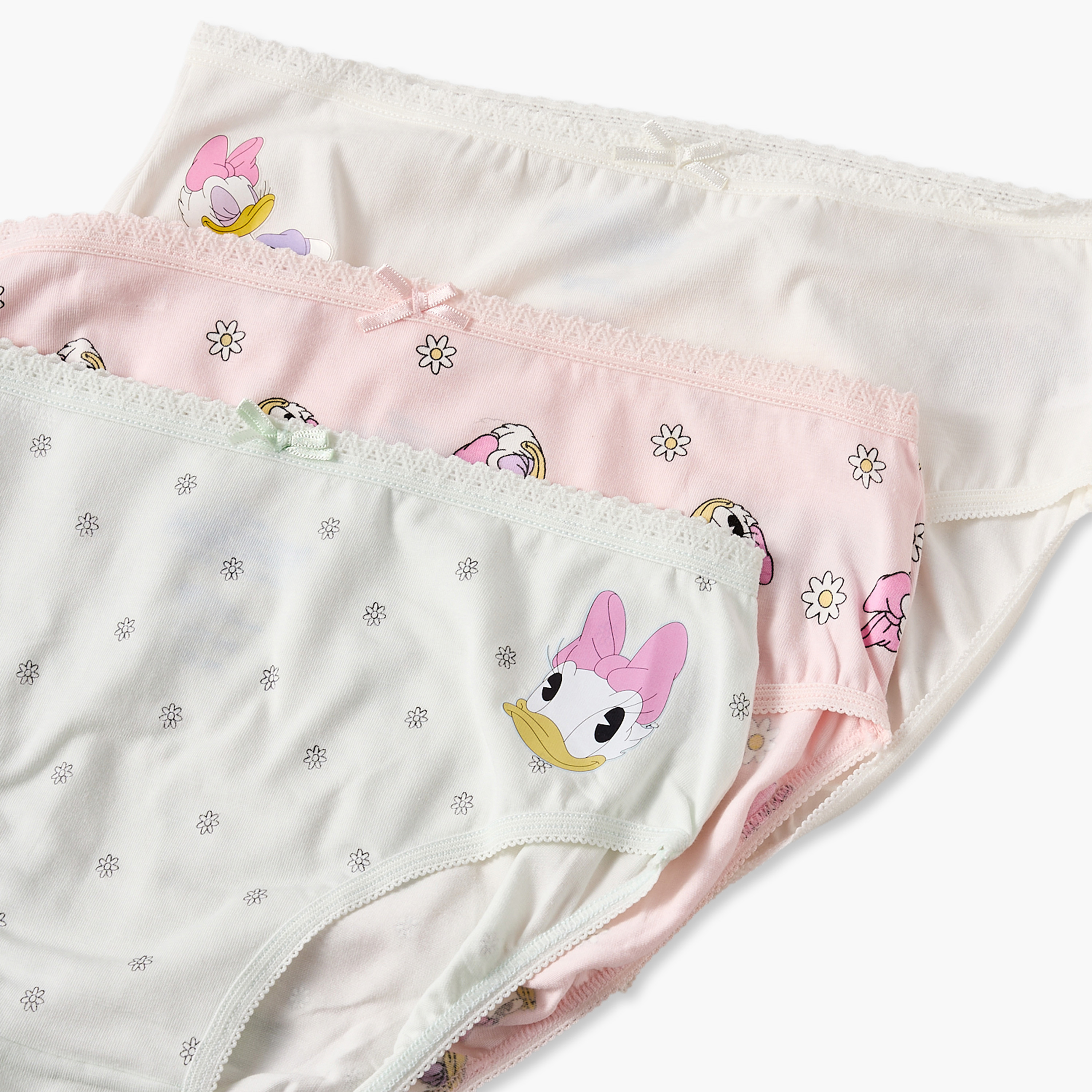 طقم سراويل داخلية بطبعات ديزي داك من من ديزني - 3 قطع-girls-clothing-innerwear-panties-image-5