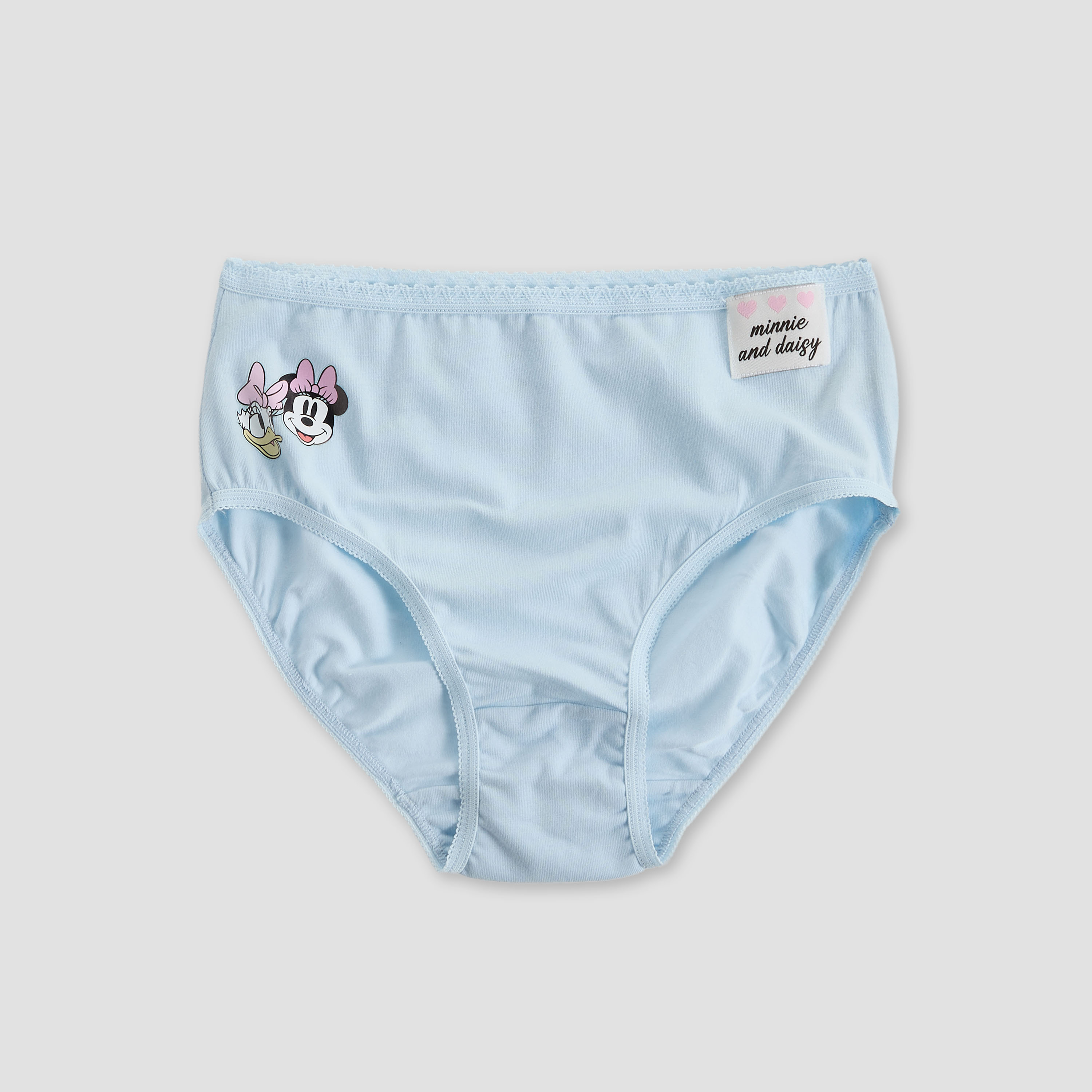 Pack of 3 Disney Briefs with Minnie Mouse and Daisy Duck Print-girls-clothing-innerwear-panties-image-2