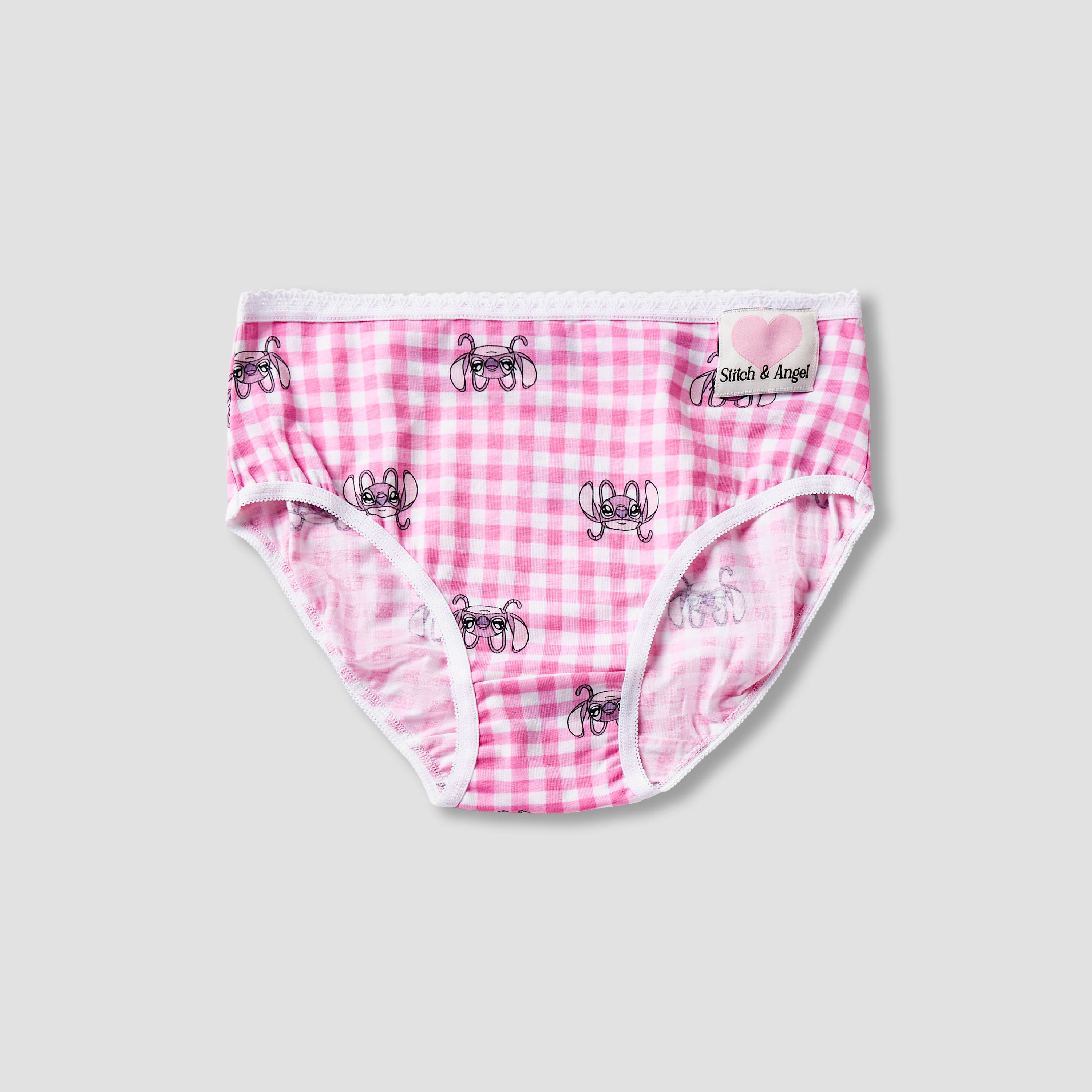 Pack of 3 Disney Briefs with Angel and Stitch Print-girls-clothing-innerwear-panties-image-2