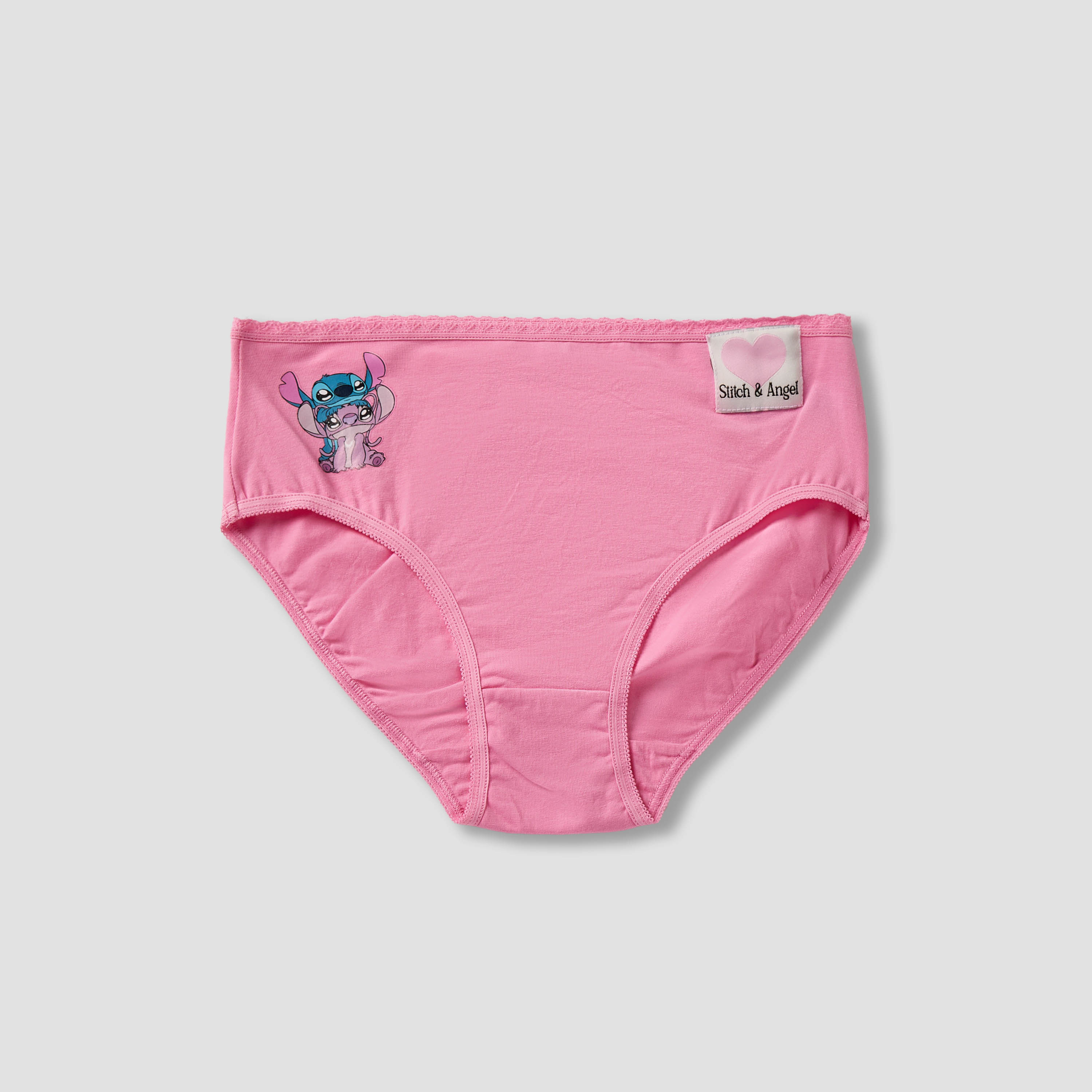 Pack of 3 Disney Briefs with Angel and Stitch Print-girls-clothing-innerwear-panties-image-3