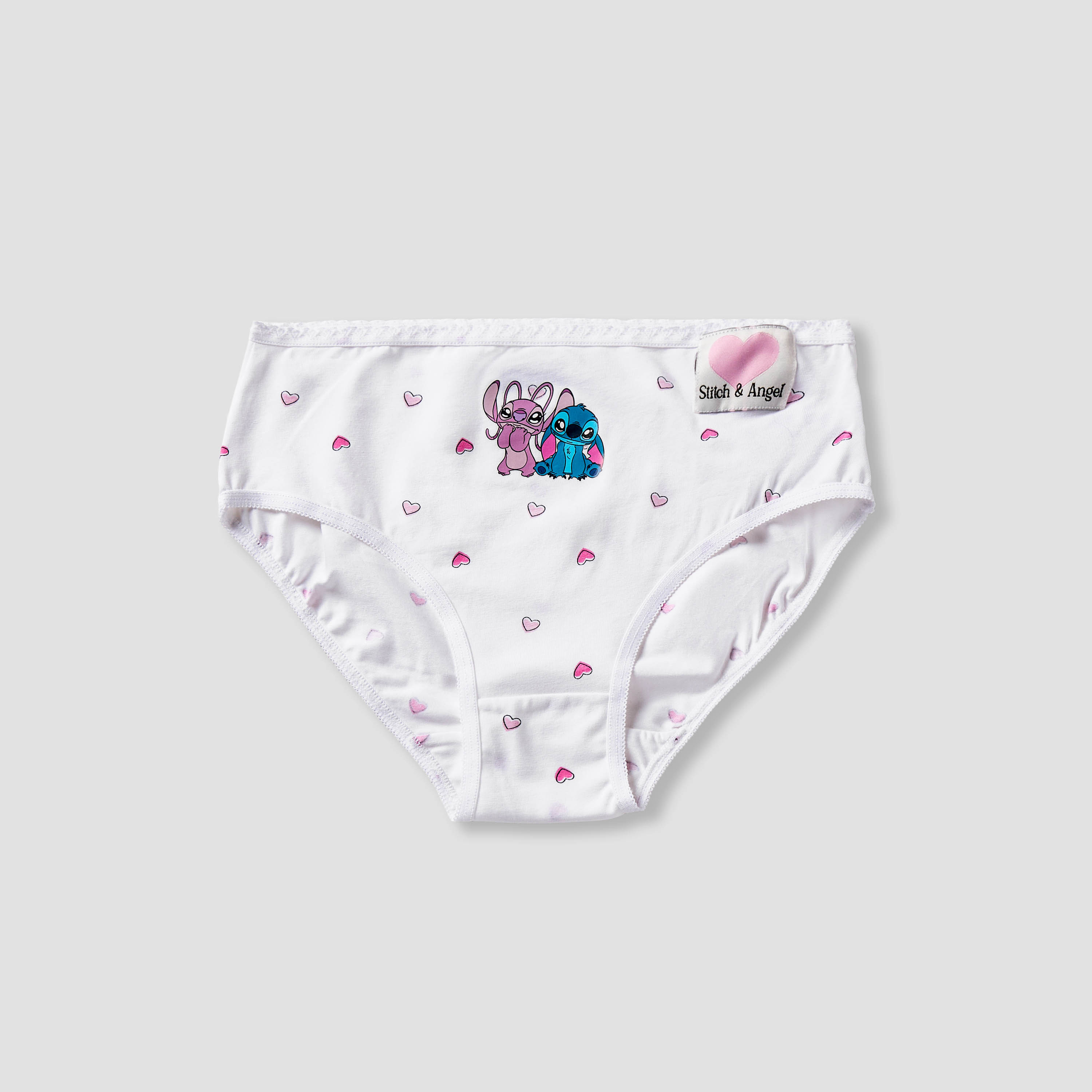Pack of 3 Disney Briefs with Angel and Stitch Print-girls-clothing-innerwear-panties-image-4
