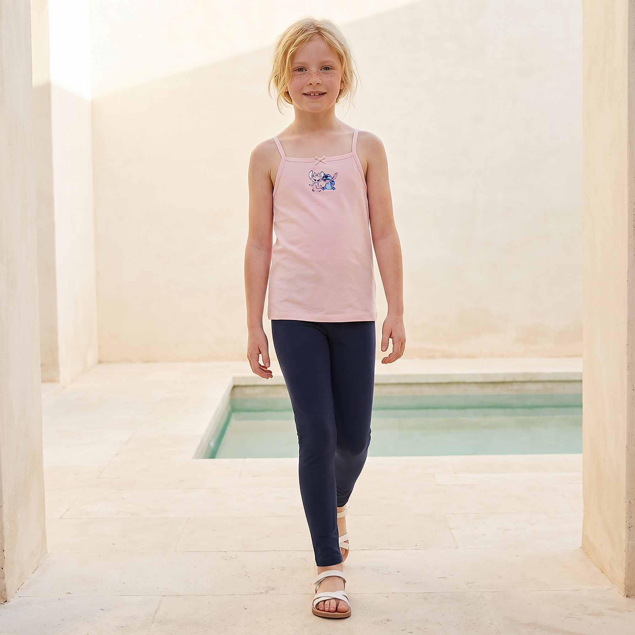 طقم فيستات قطن برقبة مربعة وبطبعة ستيتش وأنجل 3 قطع من ديزني-girls-clothing-innerwear-vests-image-8