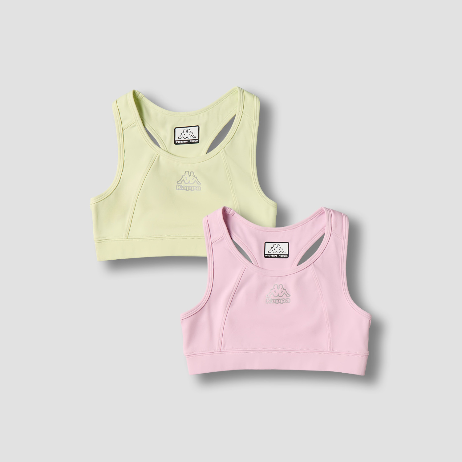 Pack of 2 Kappa Trainer Bra with Racerback Design-girls-clothing-innerwear-bras-image-1