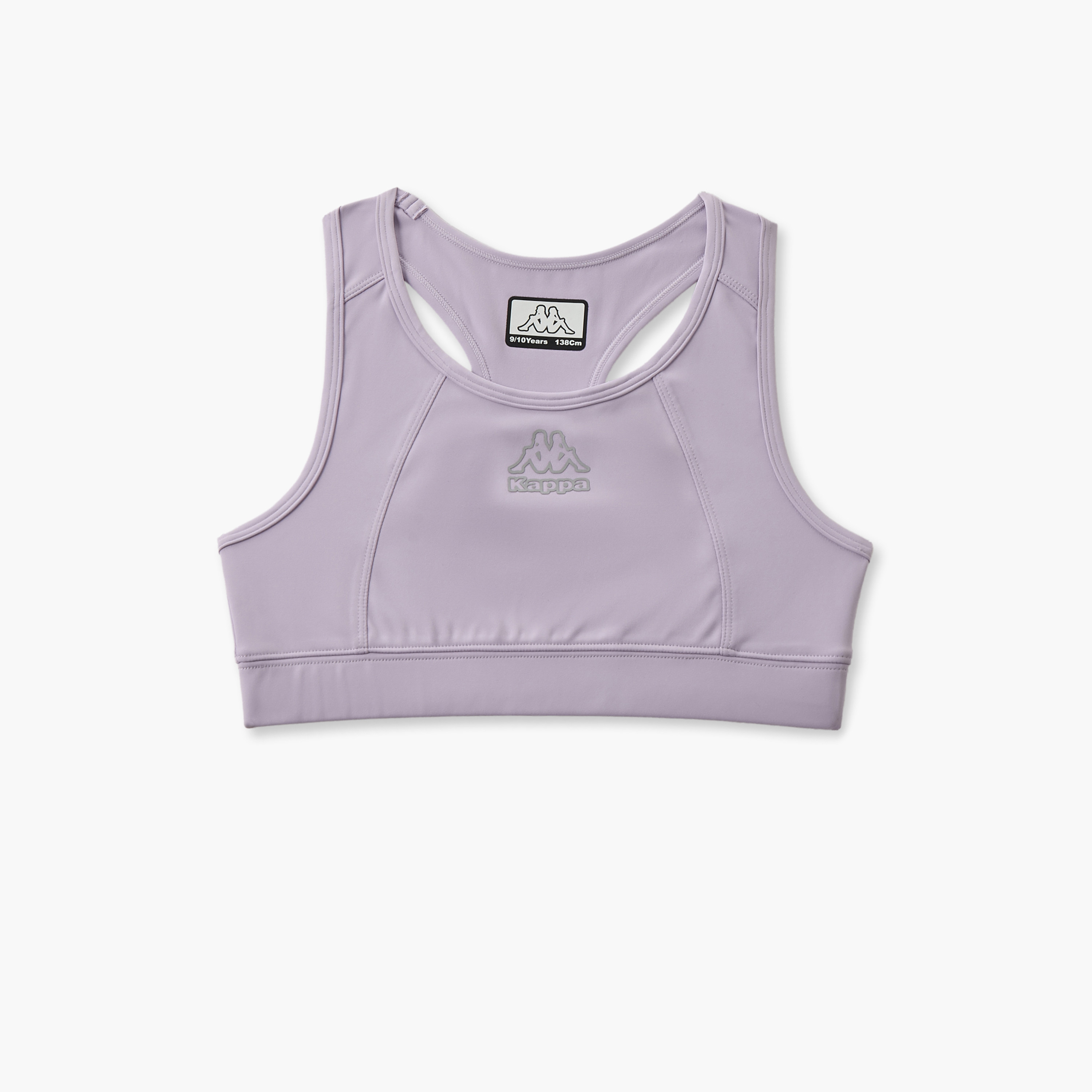 Pack of 2 Kappa Cotton Trainer Bra with Logo Print-girls-clothing-innerwear-bras-image-2