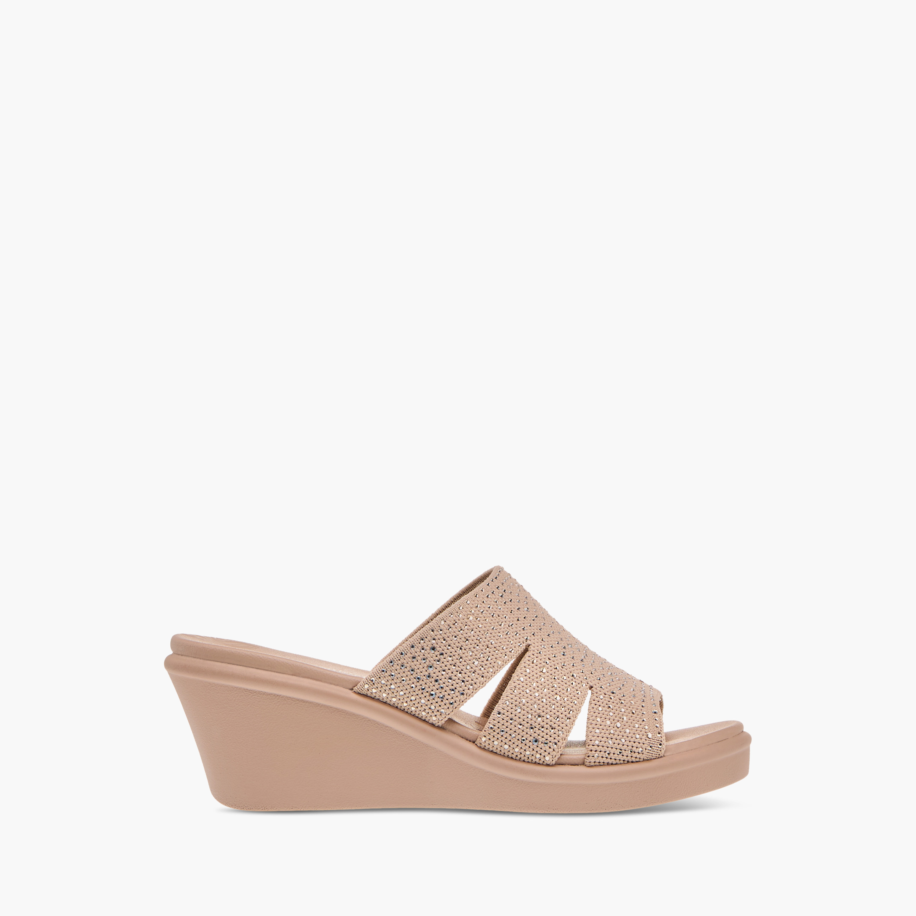 صندل مريح سهل الارتداء مزيّن بكعب ويدج من لو كونفورت-women-shoes-sandals-heeled-image-3