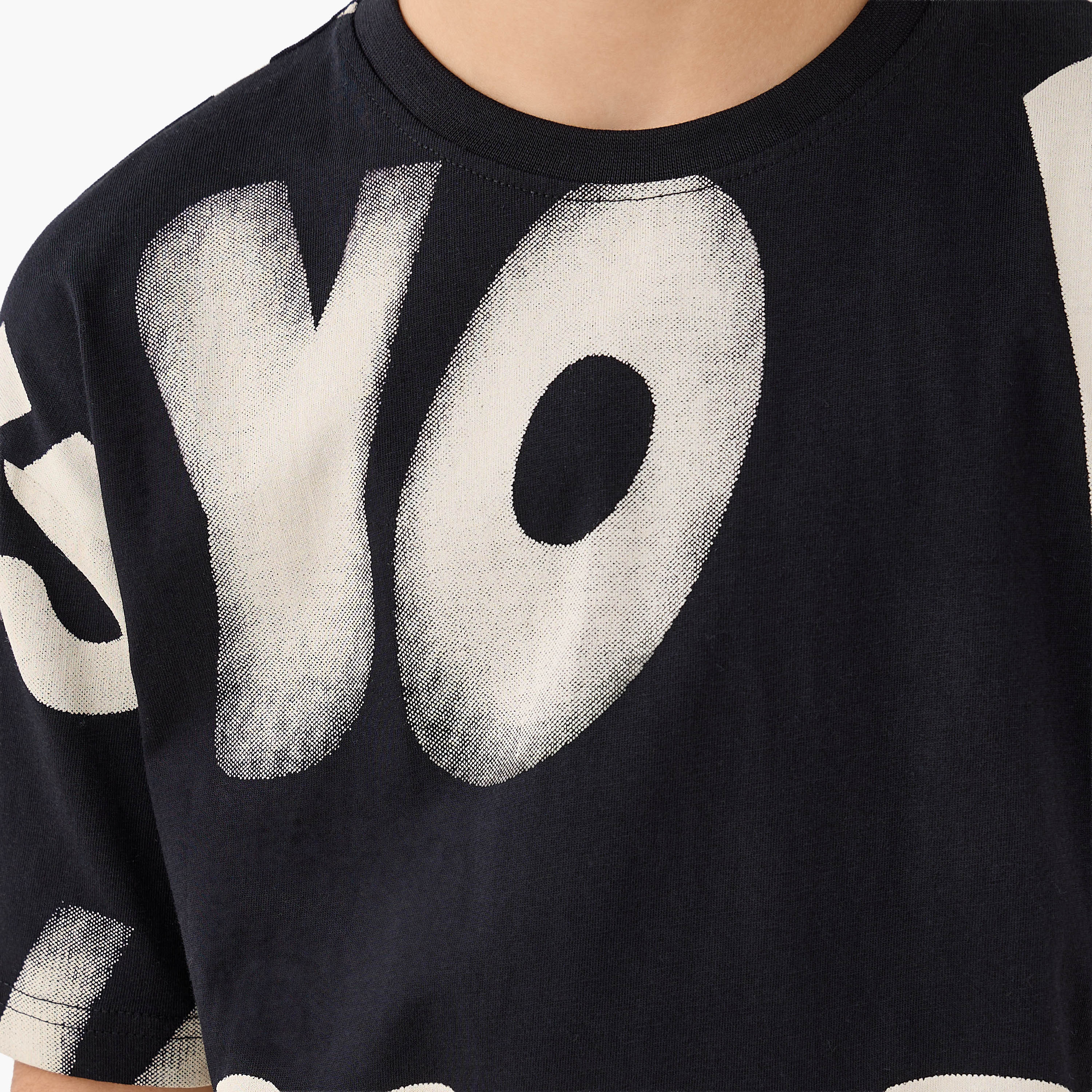 تيشيرت بطبعات وياقة مستديرة وأكمام قصيرة من جونيورز-boys-clothing-tshirtsandpolos-image-5