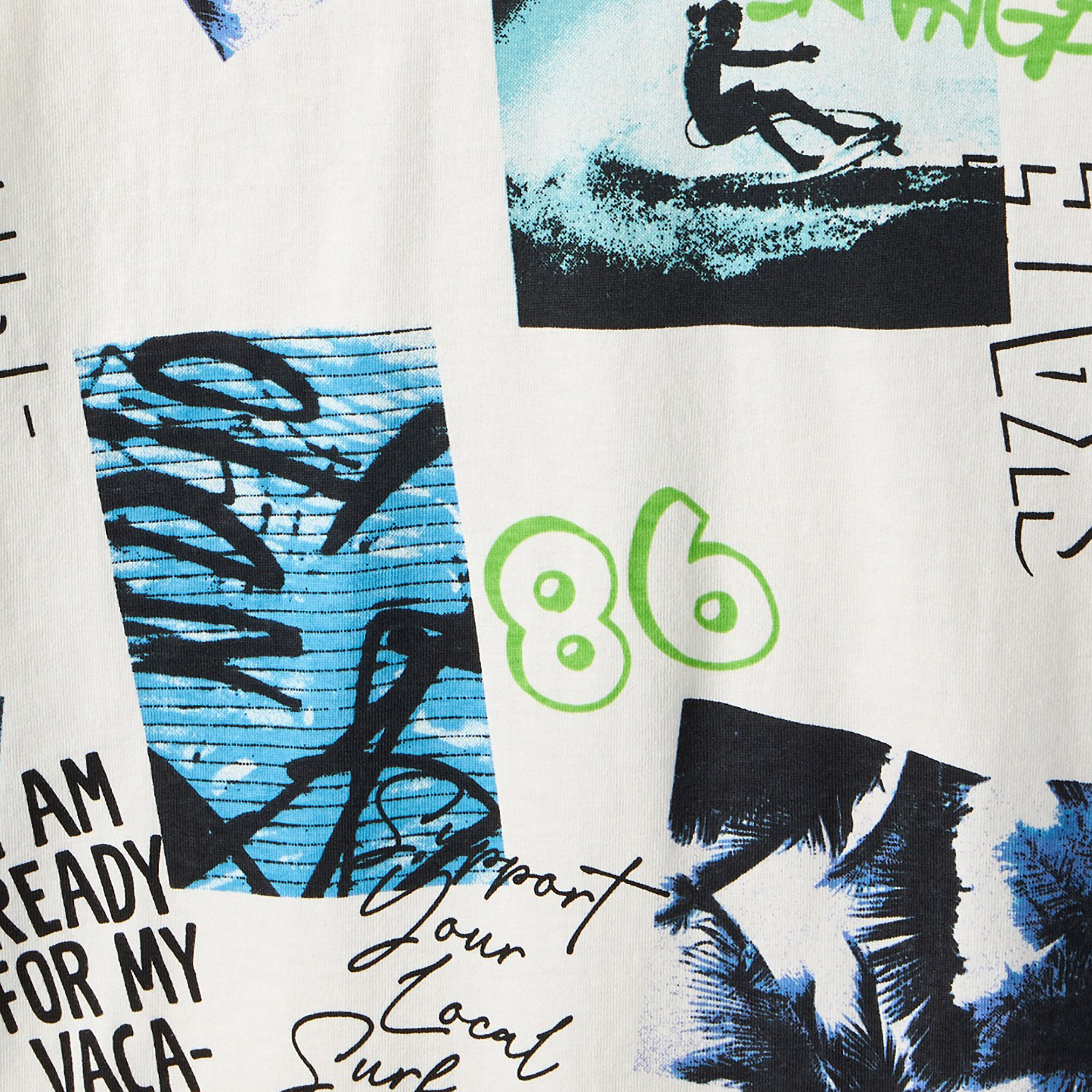 Juniors Crew Neck Short Sleeve T-shirt with Surf Print-promo_babyshop_Buy2for30_KSA130526-image-4