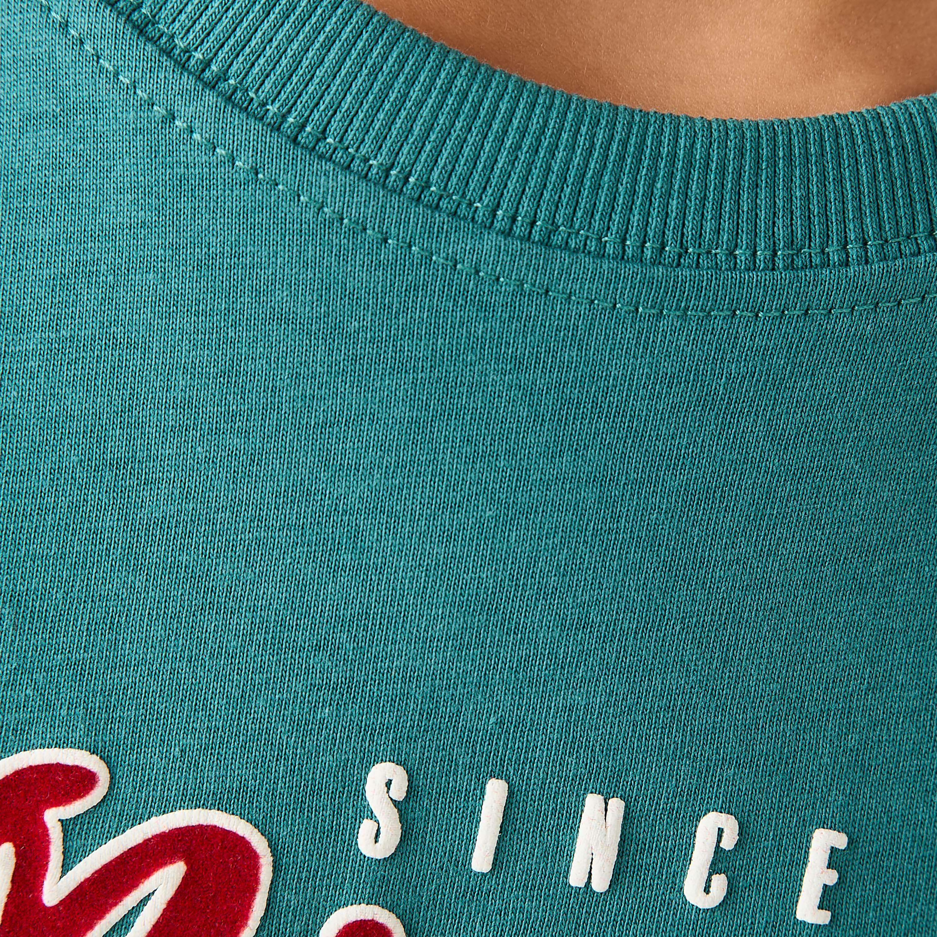 Juniors Crew Neck Short Sleeves T-shirt with Print-boys-clothing-tshirtsandpolos-image-5