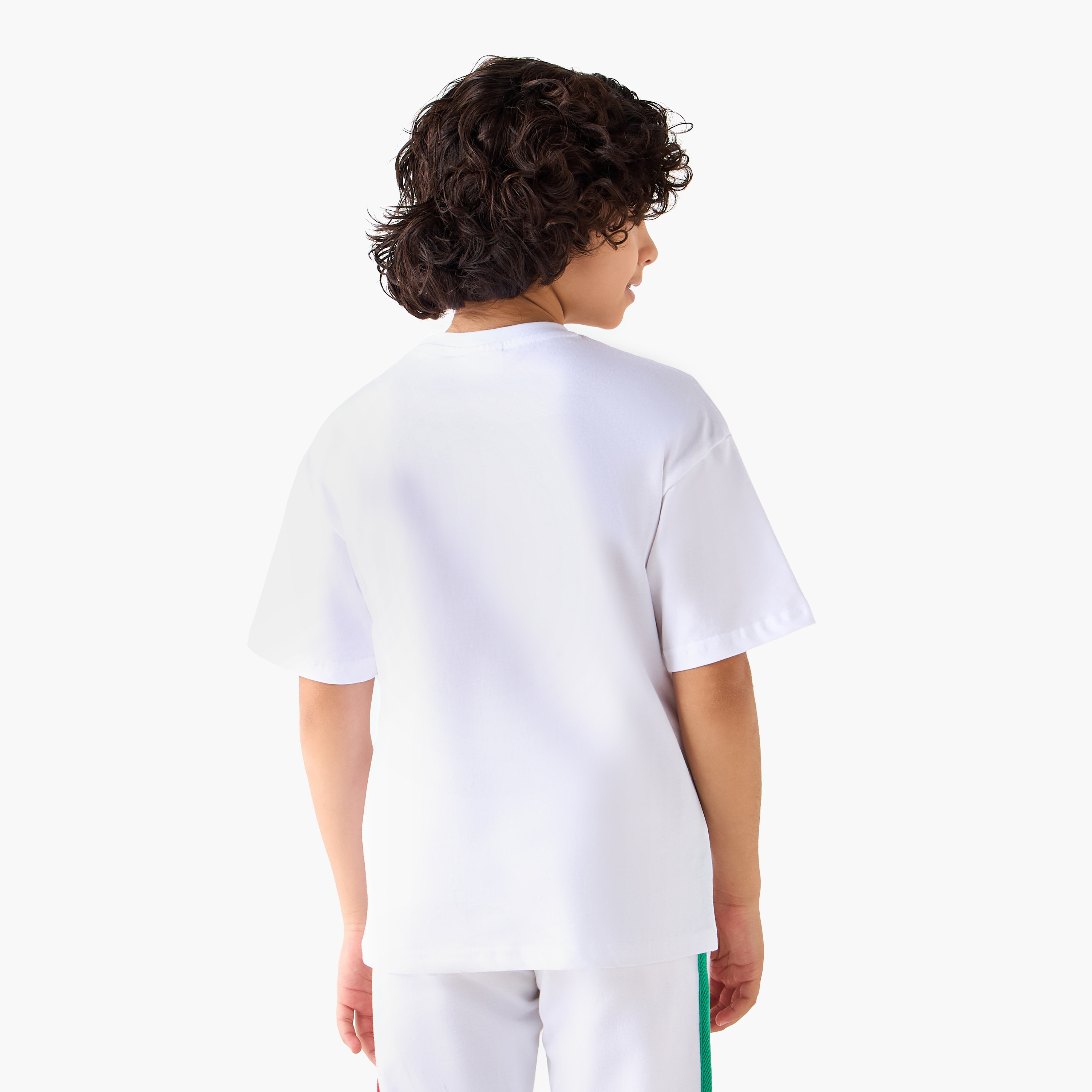 تيشيرت بياقة ضيقة وأكمام قصيرة وطبعات من جونيورز-boys-clothing-tshirtsandpolos-image-3