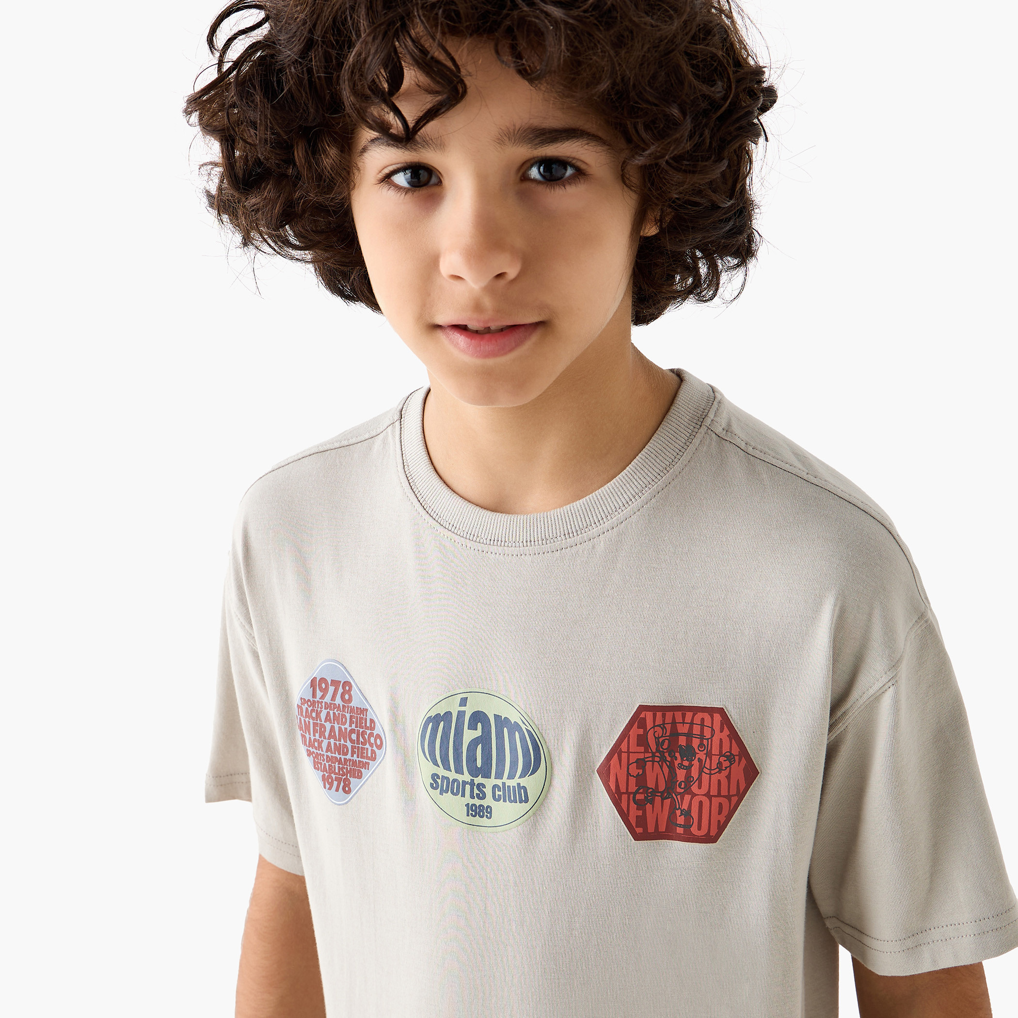 Juniors Crew Neck Short Sleeve T-shirt with Print-boys-clothing-tshirtsandpolos-image-4