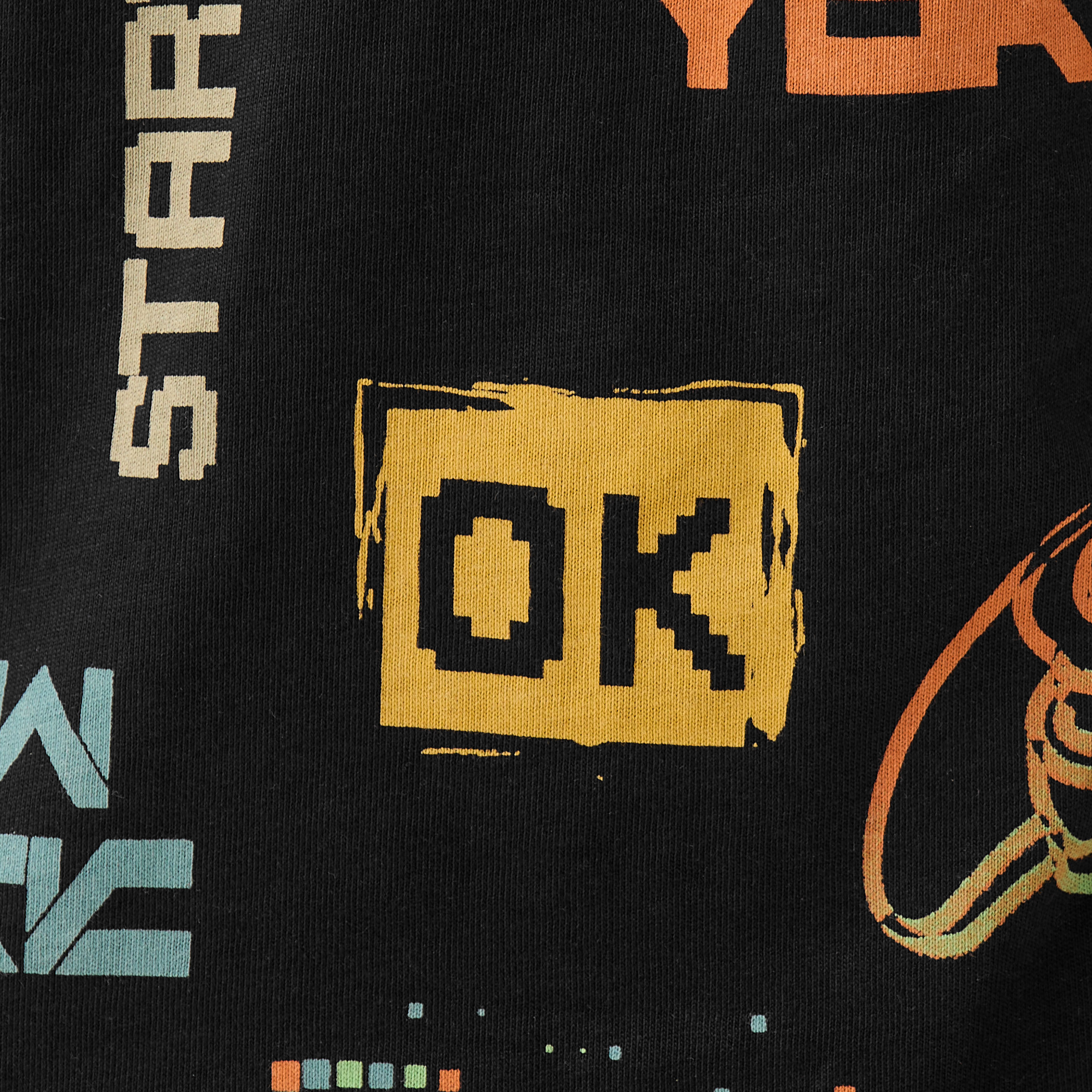 Juniors Crew Neck Short Sleeves T-shirt with Gaming Print-boys-clothing-tshirtsandpolos-image-5