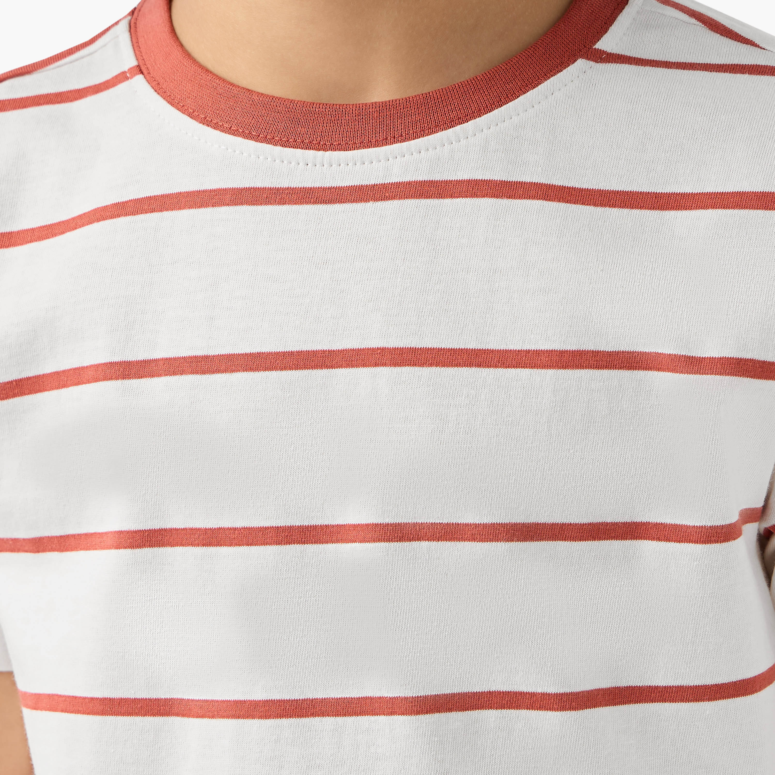 Juniors Crew Neck Short Sleeve T-shirt with Stripes-boys-clothing-tshirtsandpolos-image-5