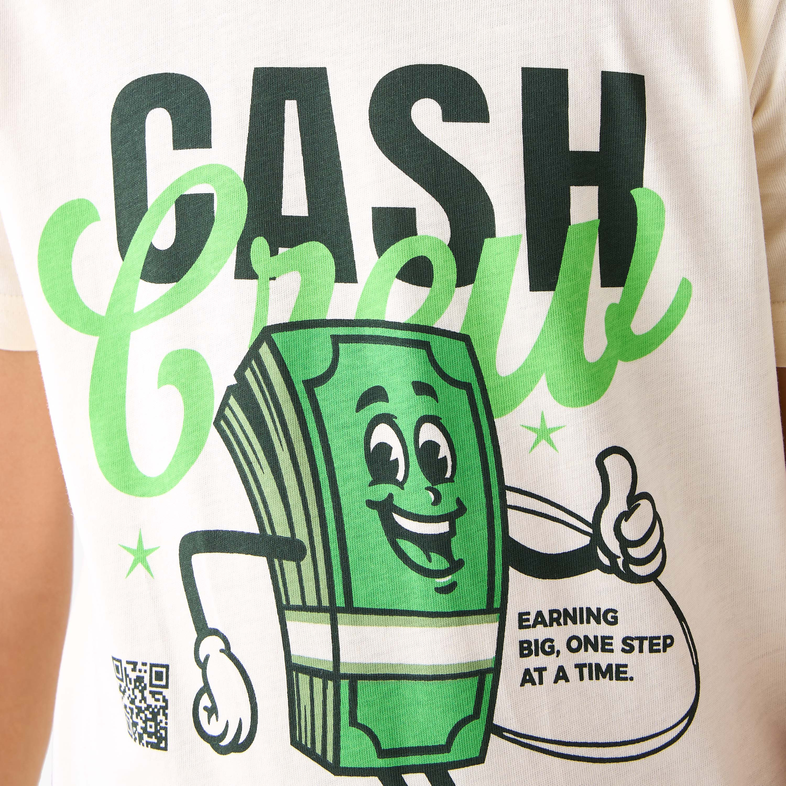 Juniors Crew Neck Short Sleeves T-shirt with Graphic Print-boys-clothing-tshirtsandpolos-image-5