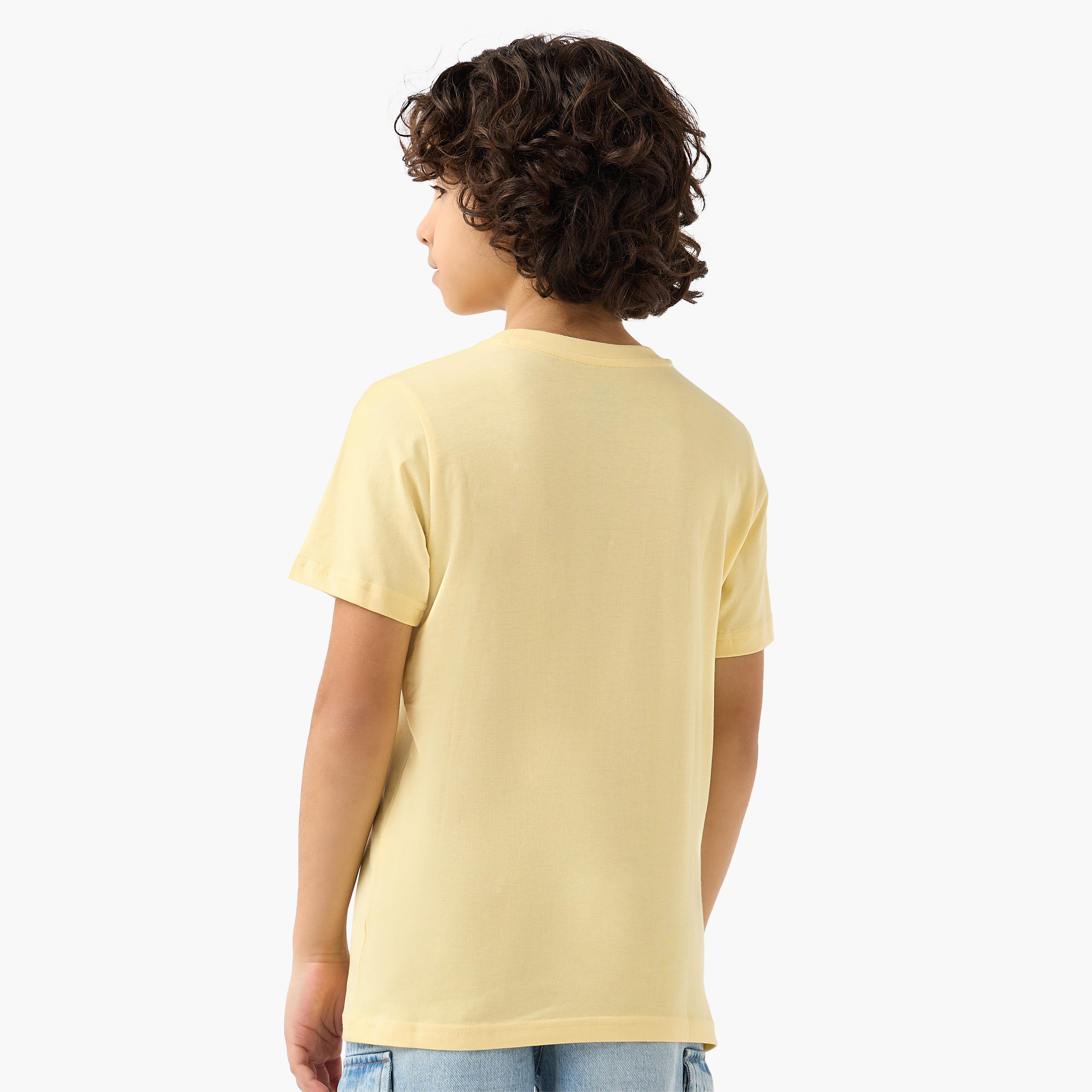 Juniors Crew Neck Short Sleeve T-shirt with Graphic Print-boys-clothing-tshirtsandpolos-image-3