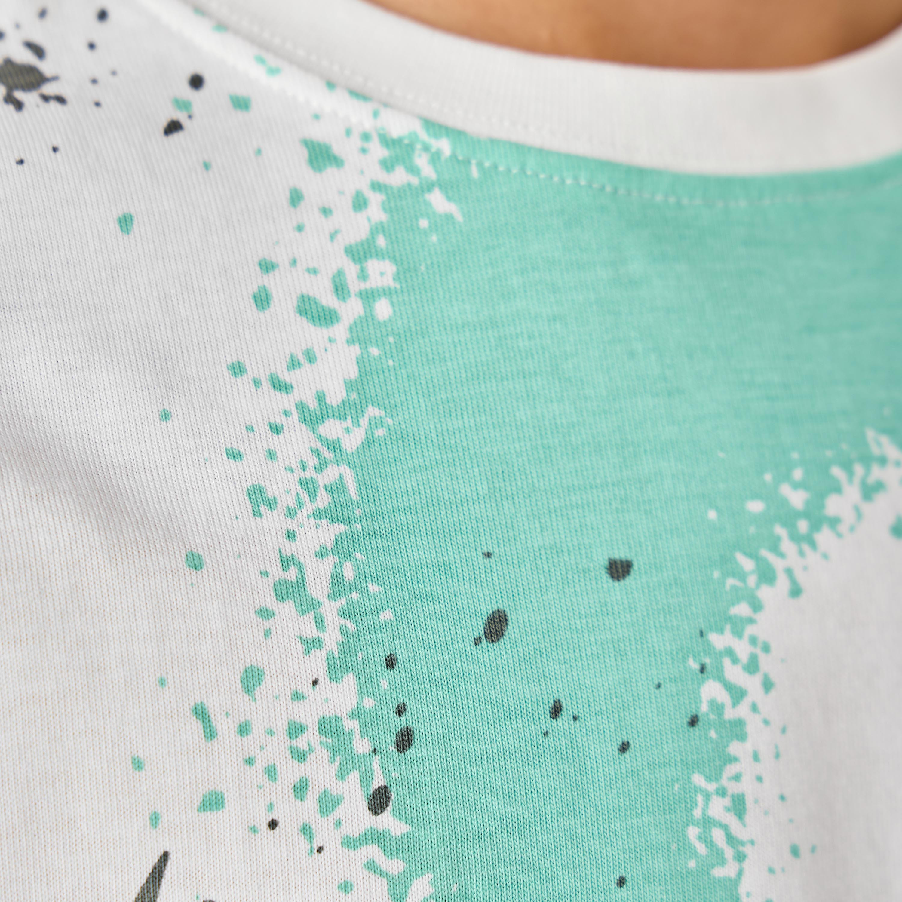Juniors Crew Neck Short Sleeves T-shirt with Abstract Print-boys-clothing-tshirtsandpolos-image-5