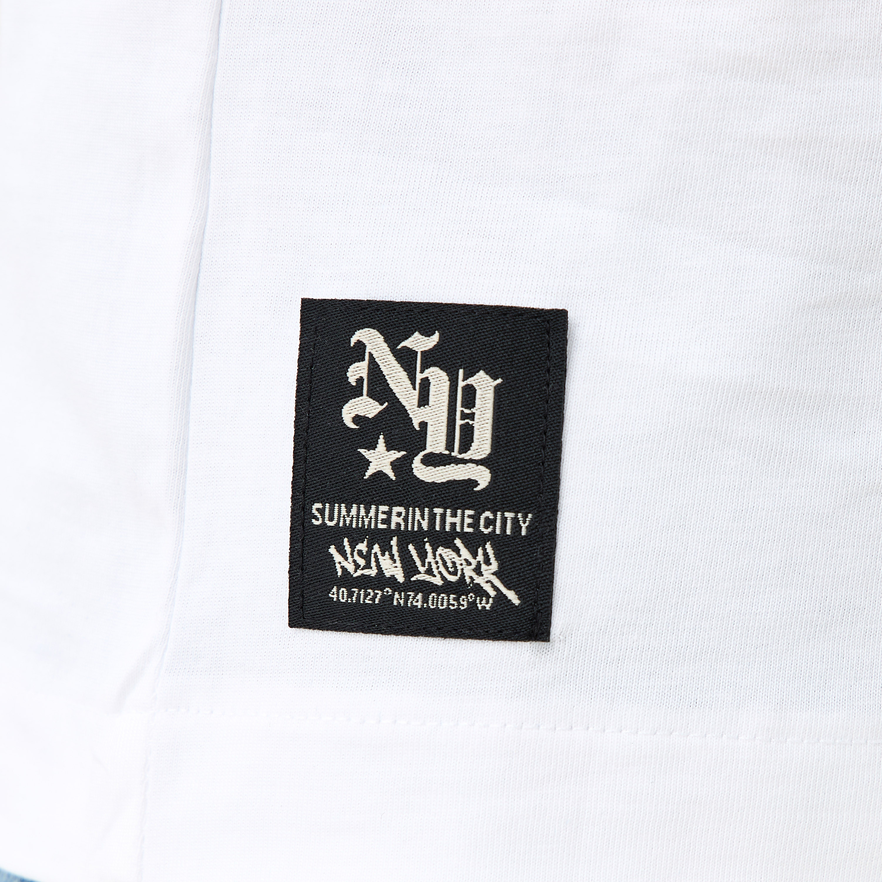 تيشيرت بياقة مستديرة وأكمام قصيرة بتطريز نيويورك سيتي من جونيورز-boys-clothing-tshirtsandpolos-image-5