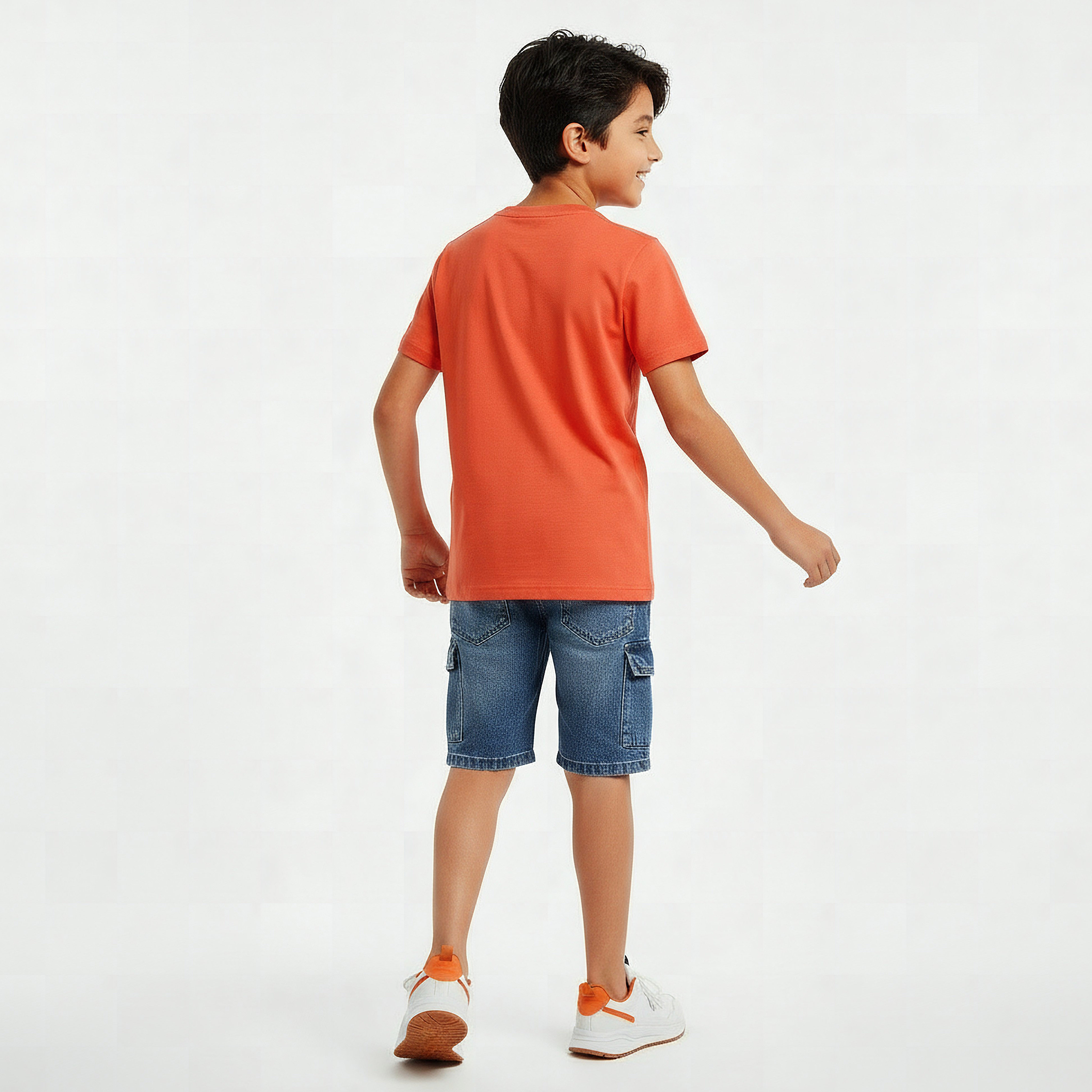 Juniors Crew Neck Short Sleeve T-shirt with Print-boys-clothing-tshirtsandpolos-image-3
