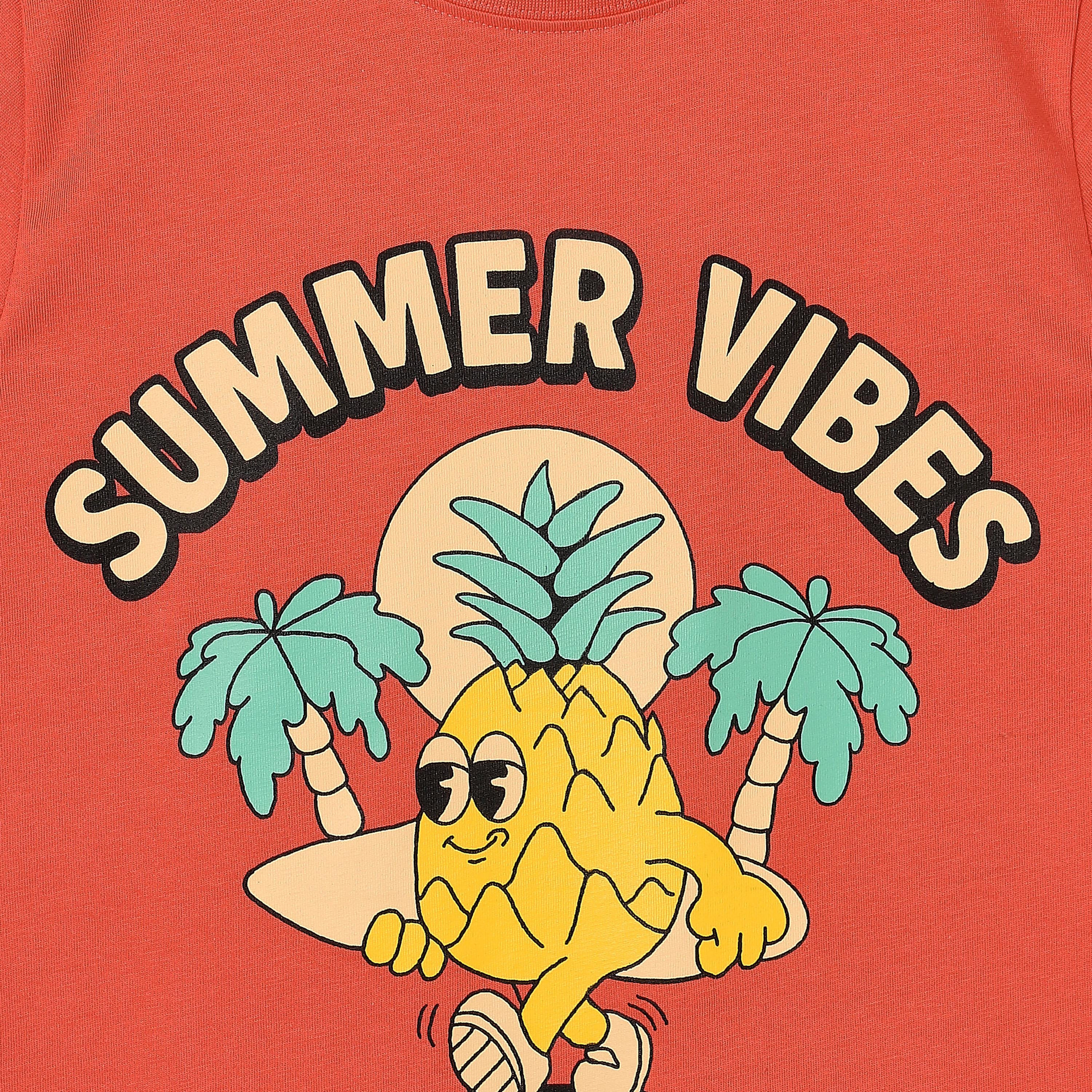 Juniors Crew Neck Short Sleeve T-shirt with Print-boys-clothing-tshirtsandpolos-image-4