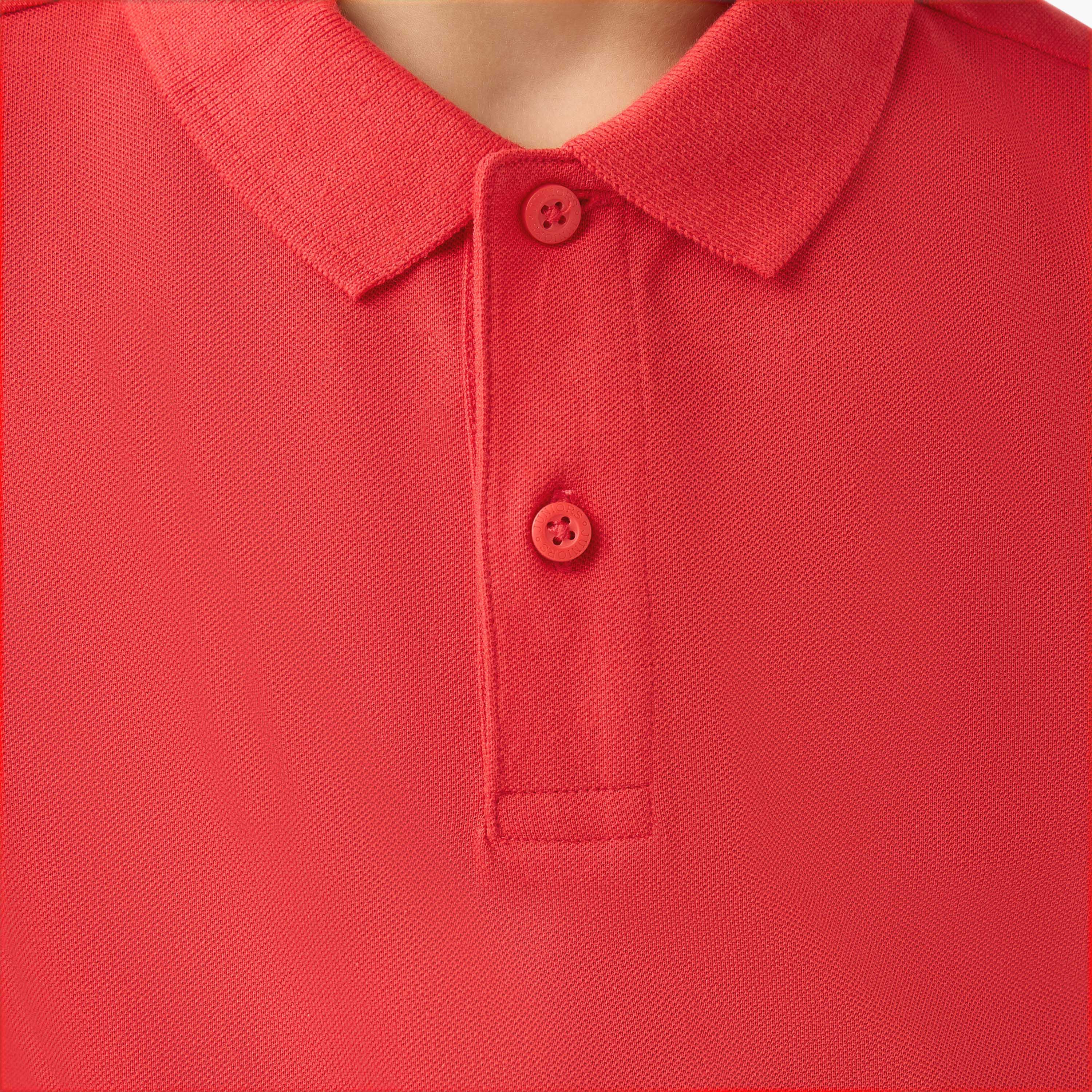 Juniors Collared Short Sleeves Polo T-shirt with Button Placket-boys-clothing-tshirtsandpolos-image-5