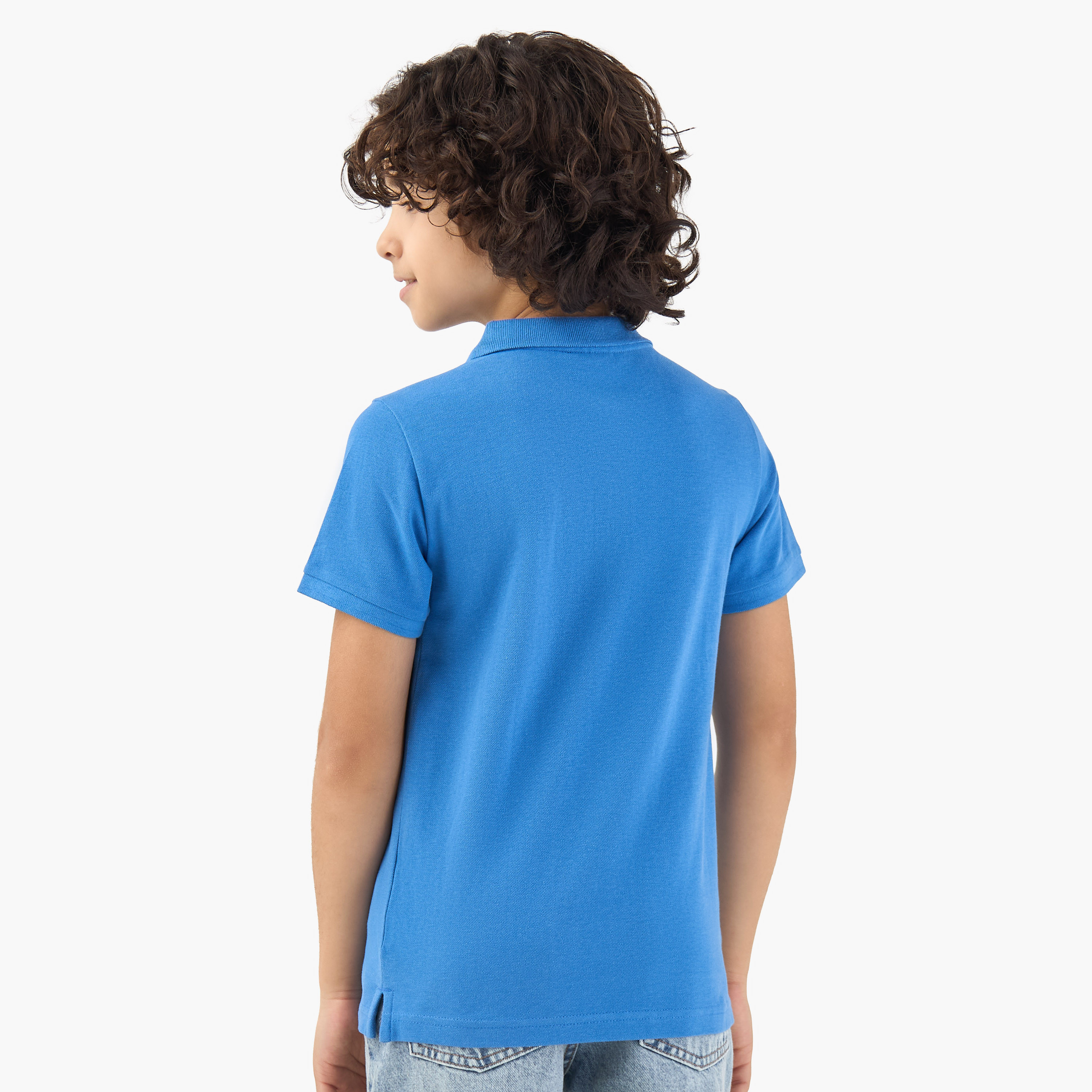 Juniors Collared Short Sleeves Polo T-shirt-boys-clothing-tshirtsandpolos-image-3