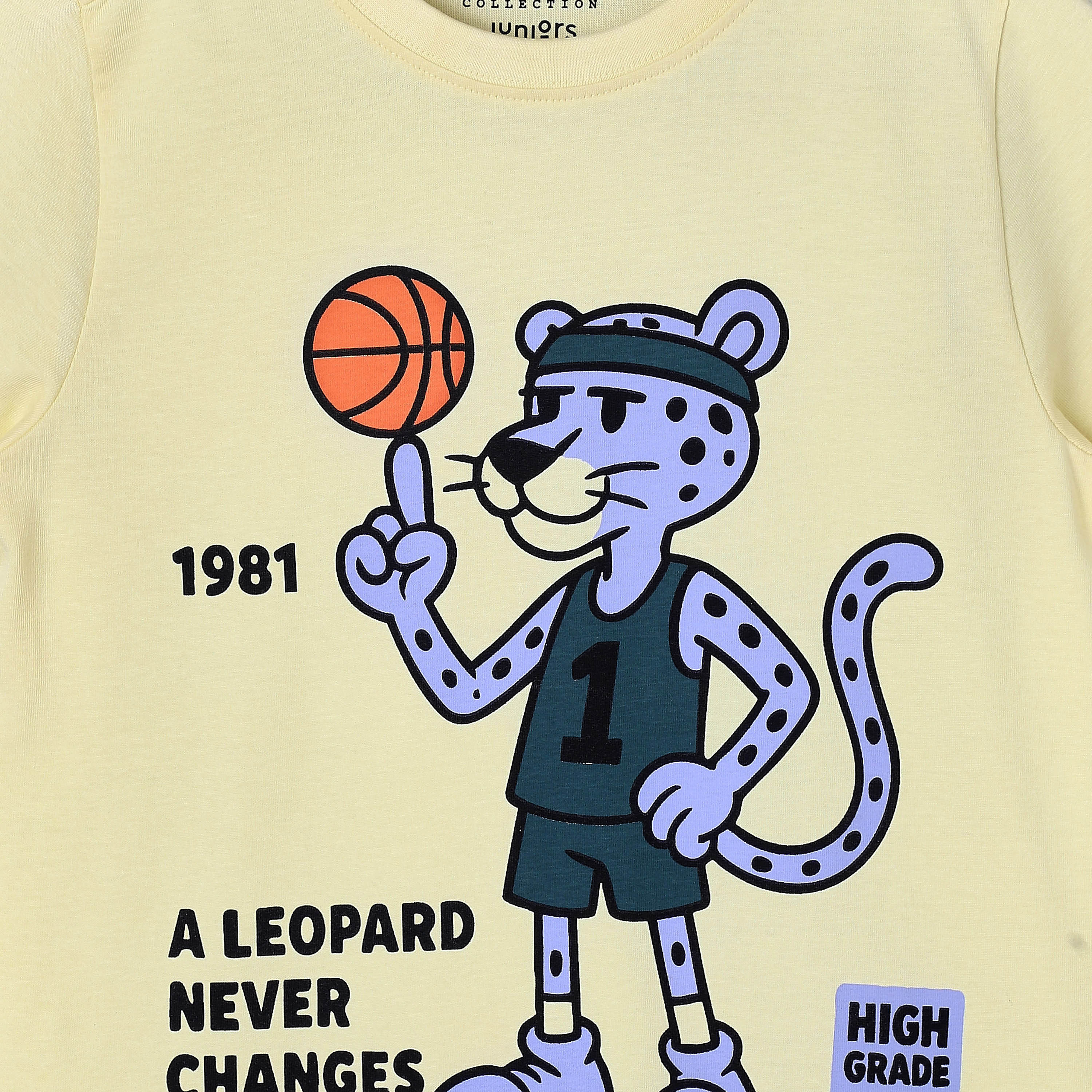 Juniors Crew Neck Short Sleeves T-shirt with Print-promo_babyshop_Buy2for30_KSA130526-image-4