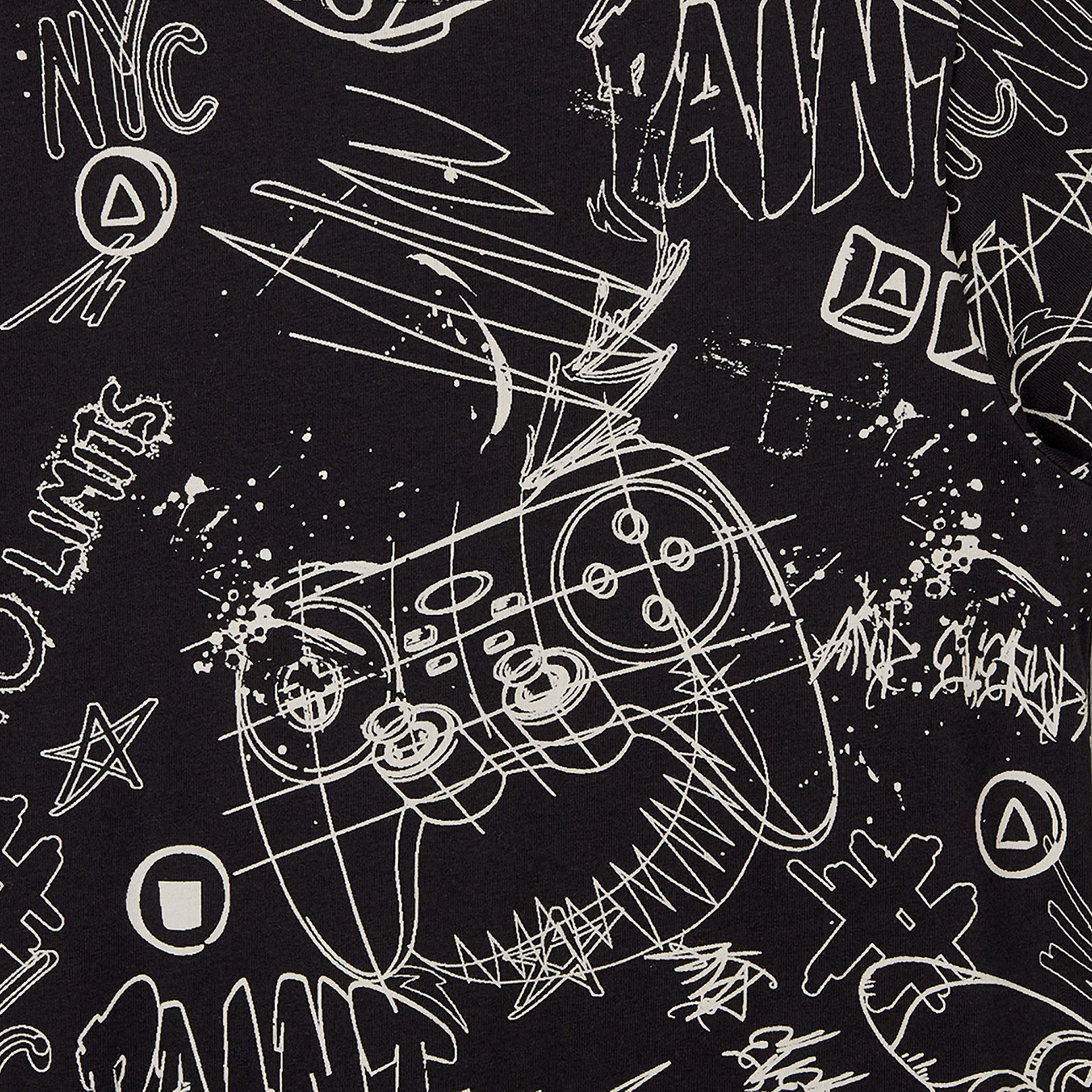 Juniors Crew Neck Short Sleeves T-shirt with Graphic Print-boys-clothing-tshirtsandpolos-image-4