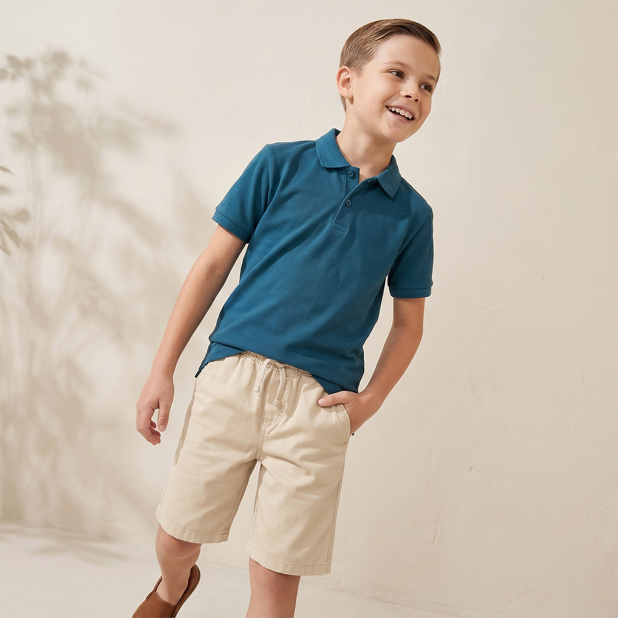 Juniors Collared Short Sleeves Polo T-shirt-boys-clothing-tshirtsandpolos-image-5