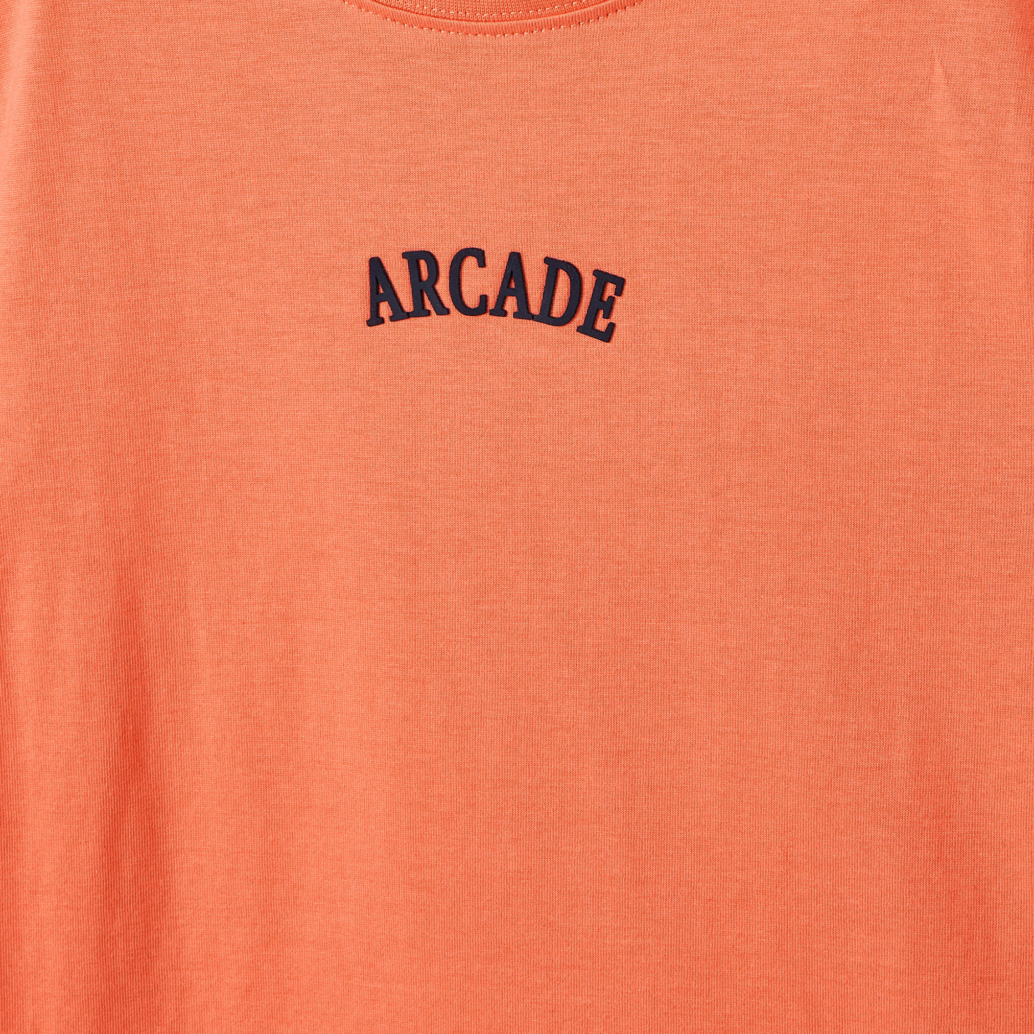 Juniors Crew Neck Short Sleeves T-shirt with Typographic Print-boys-clothing-tshirtsandpolos-image-4