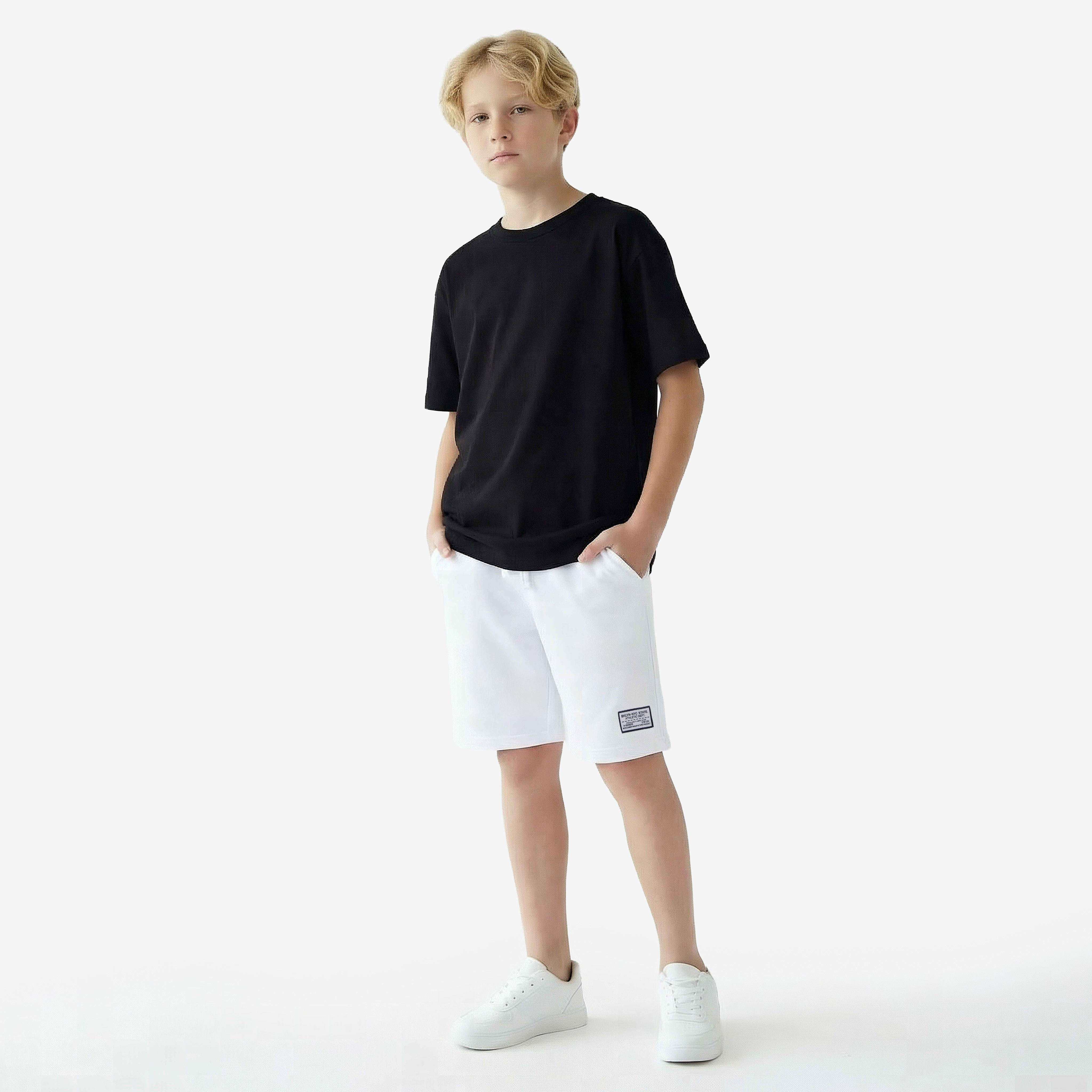 شورت برباط على الخصر وجيوب من جونيورز-boys-clothing-bottoms-shorts-image-4