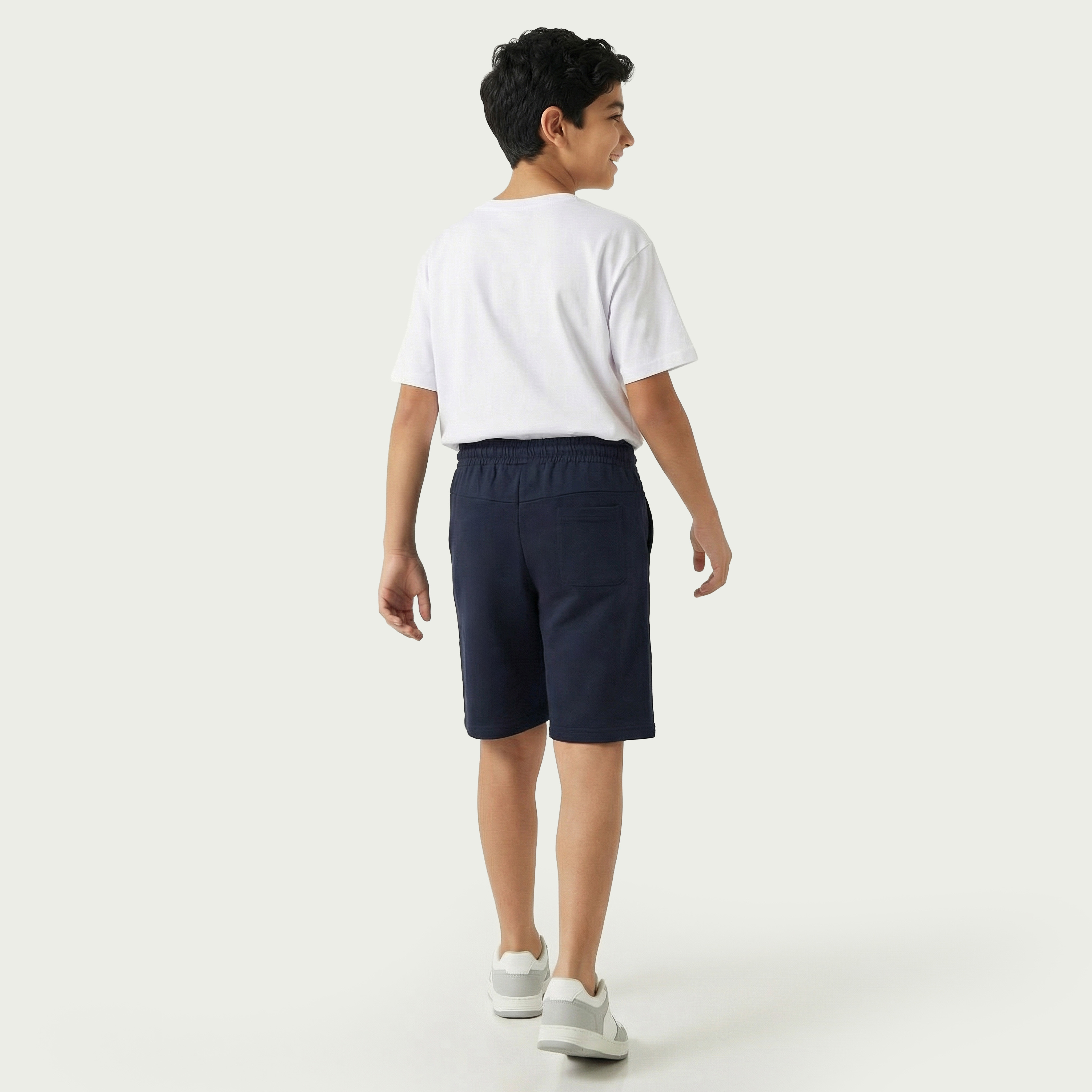 Juniors Drawstring Waist Shorts with Pockets-boys-clothing-bottoms-shorts-image-3