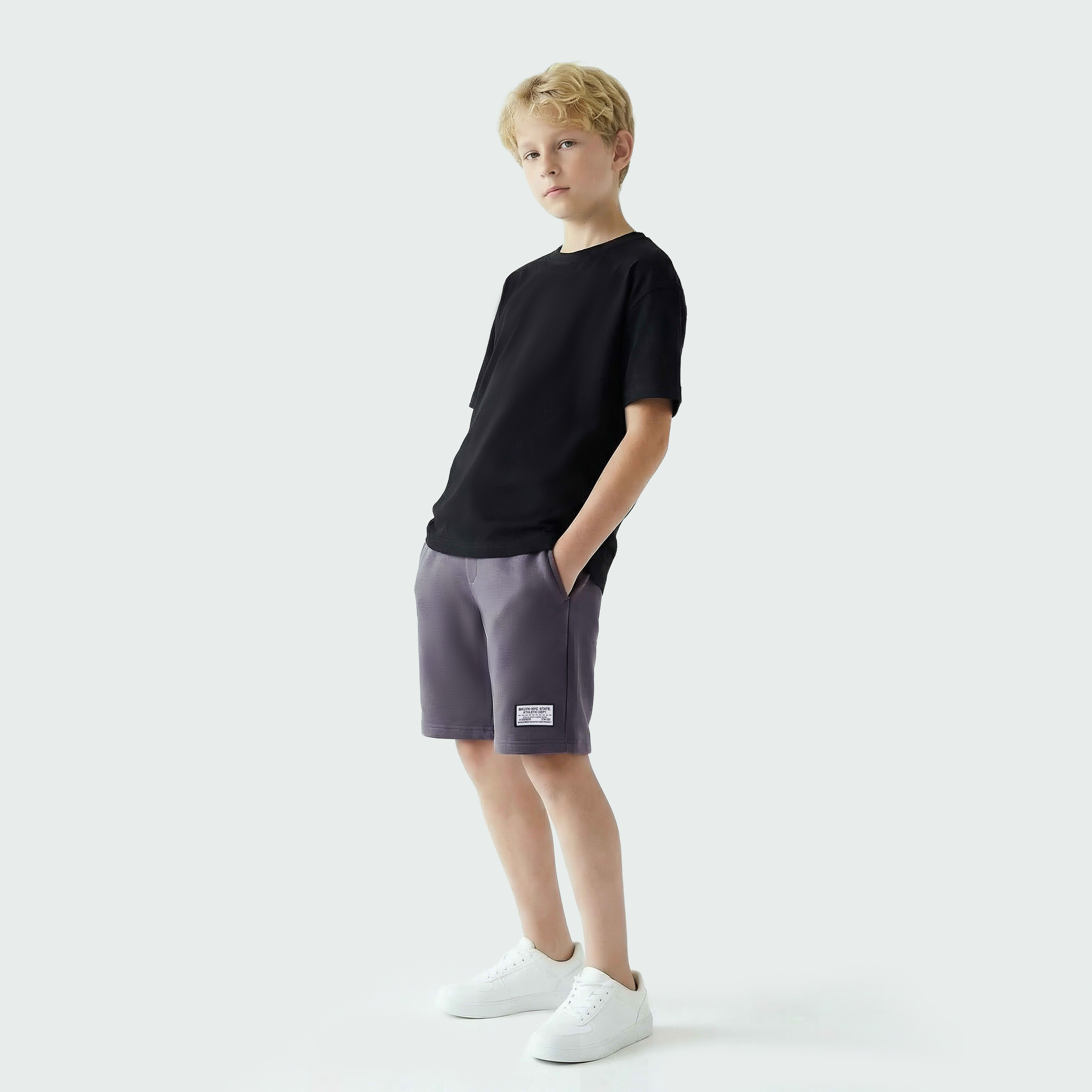 شورت برباط على الخصر وجيوب من جونيورز-boys-clothing-bottoms-shorts-image-4