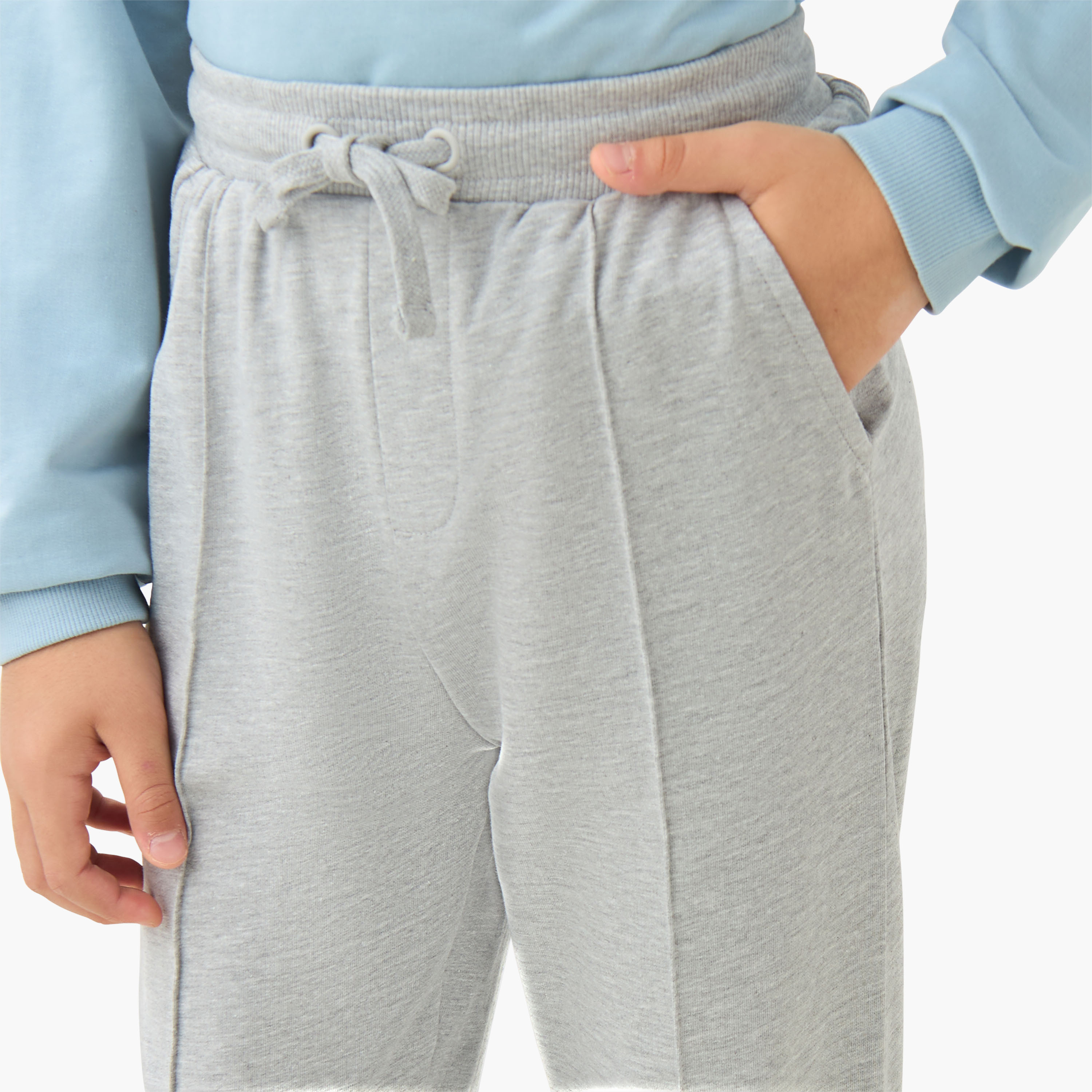 Juniors Drawstring Waist Joggers with Pockets-boys-clothing-bottoms-joggersandtrackpants-image-4