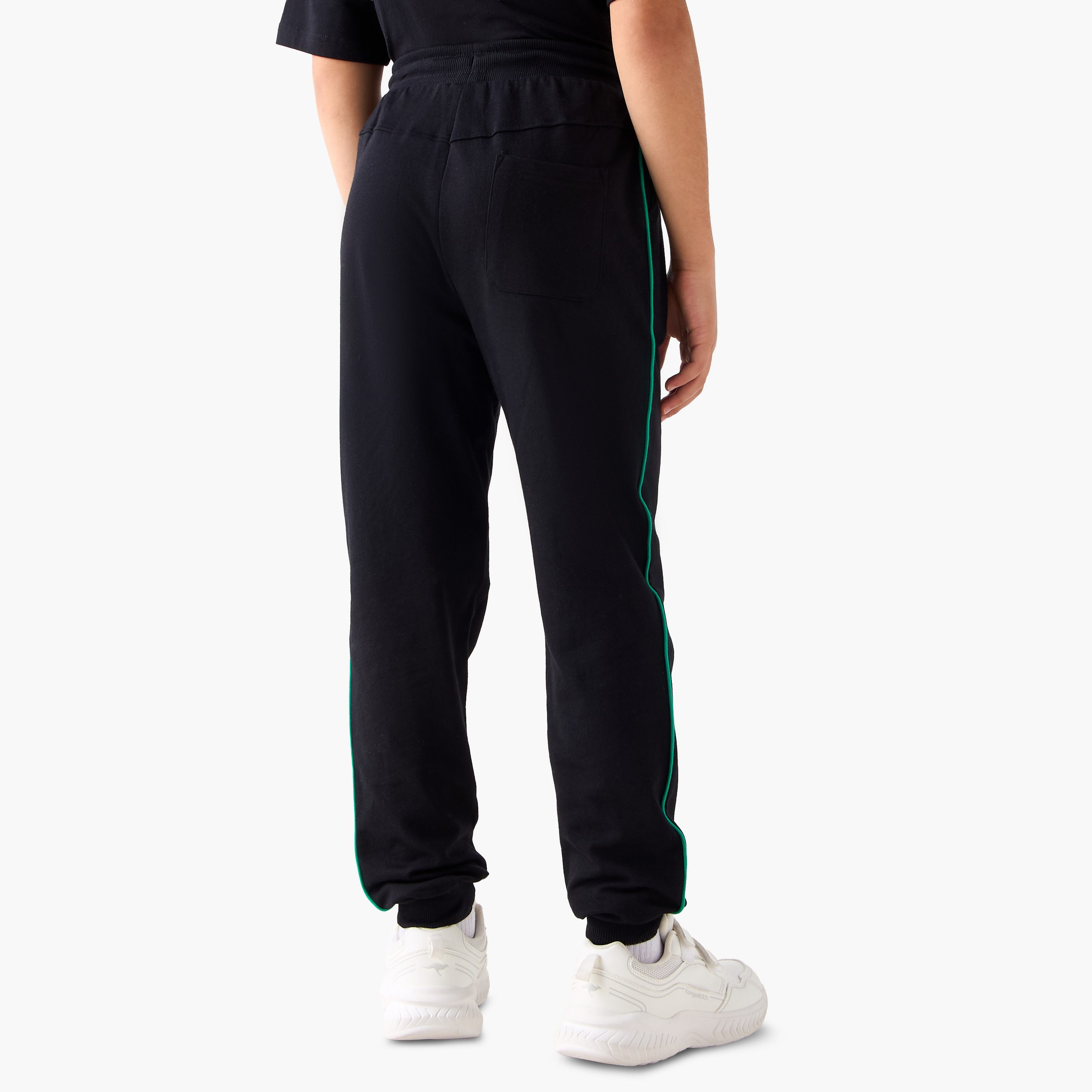 Juniors Drawstring Waist Joggers with Kuwait National Day Print-boys-clothing-bottoms-joggersandtrackpants-image-3