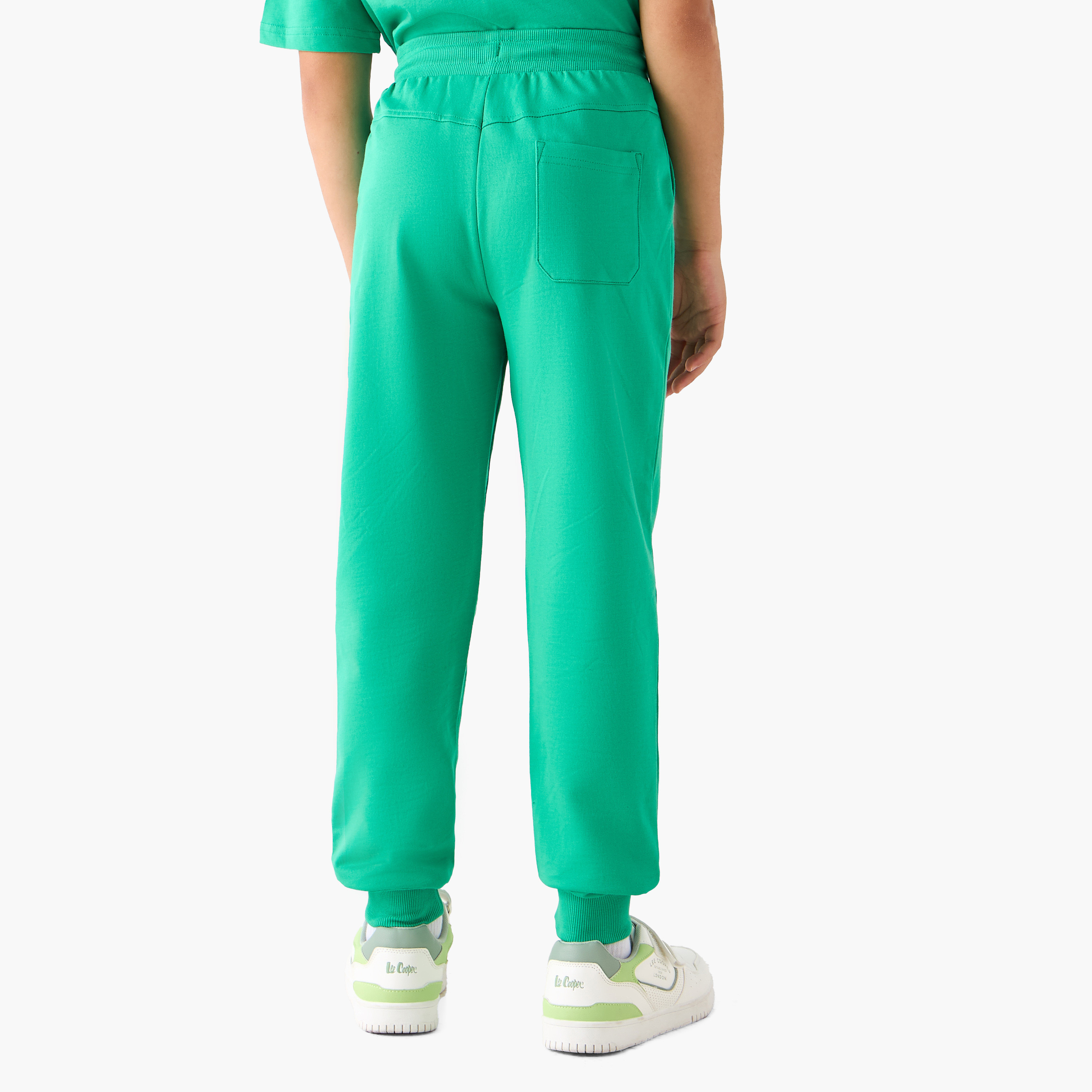 Juniors Drawstring Waist Joggers with Kuwait National Day Print-boys-clothing-bottoms-joggersandtrackpants-image-3