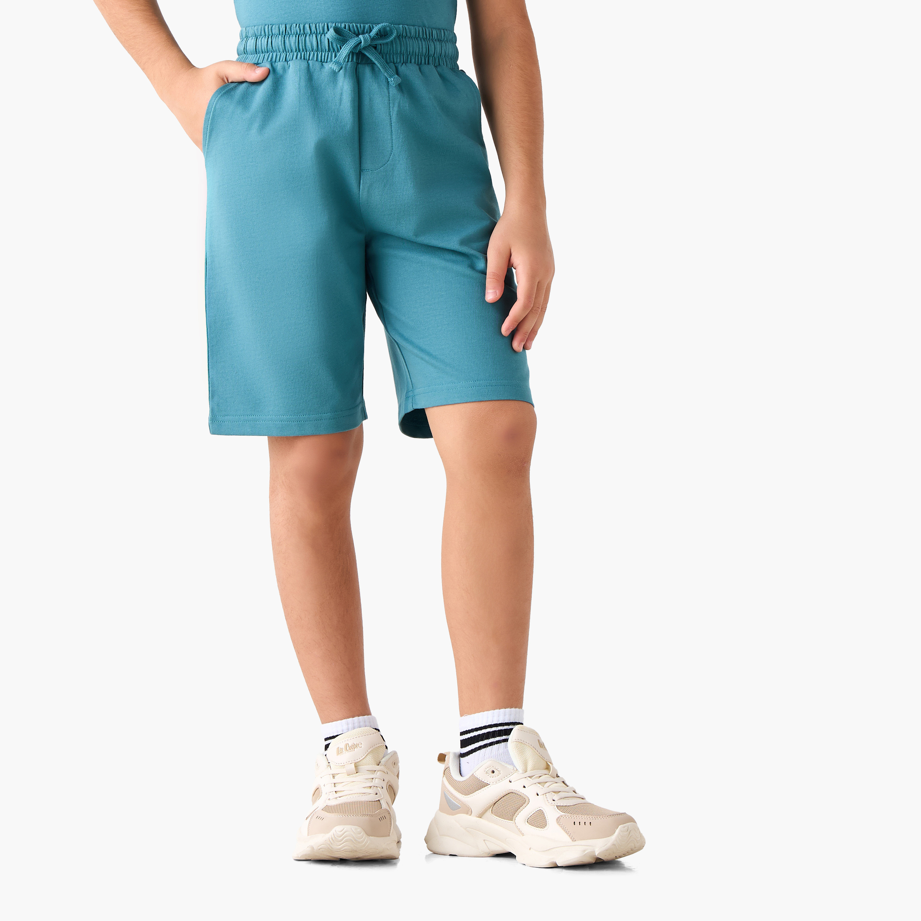 Set of 3 Juniors Crew Neck Short Sleeves T-shirts and Shorts Set with  Graphic Print-boys-clothing-setsandcoords-image-6
