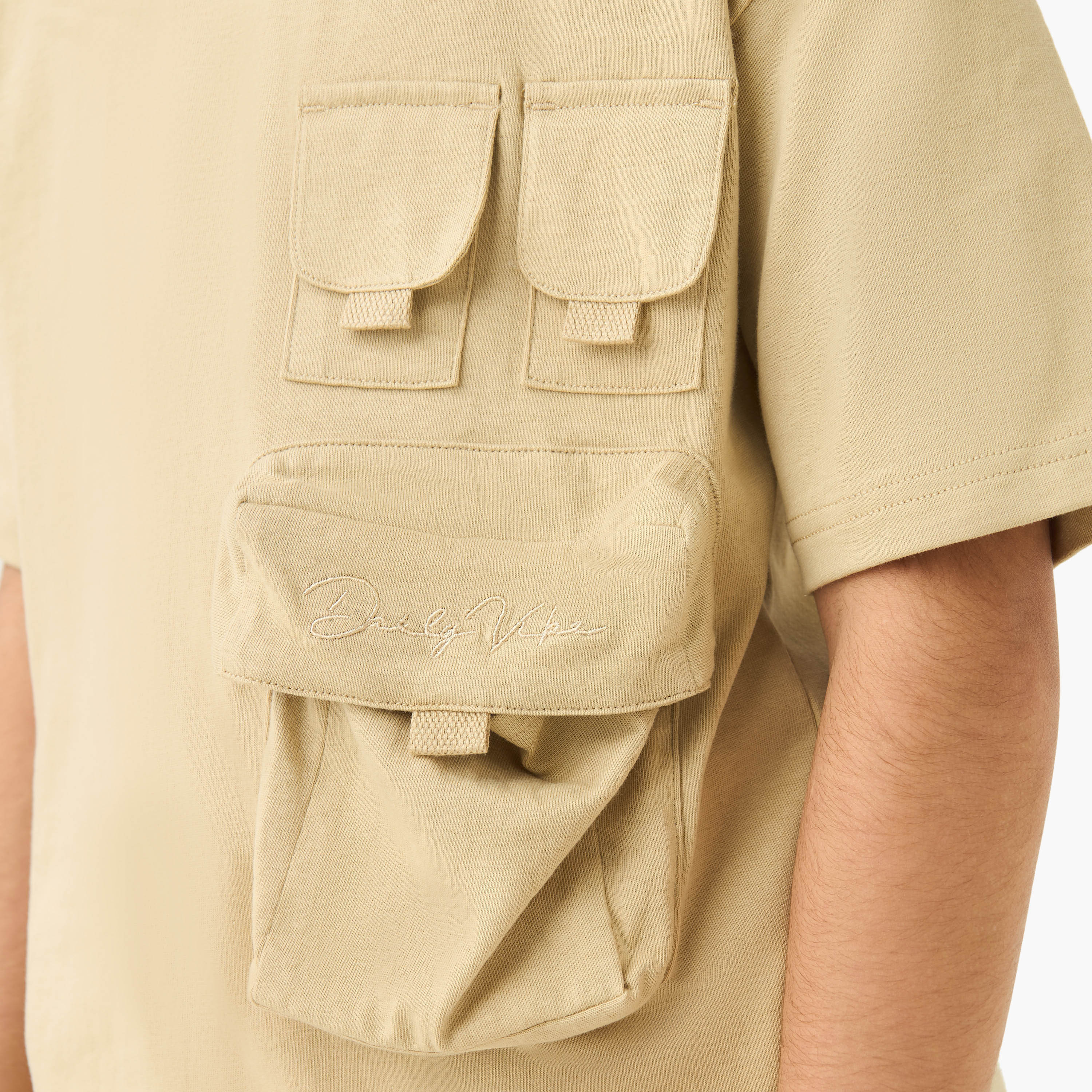 Juniors Crew Neck Short Sleeves T-shirt with Pockets-boys-clothing-tshirtsandpolos-image-5