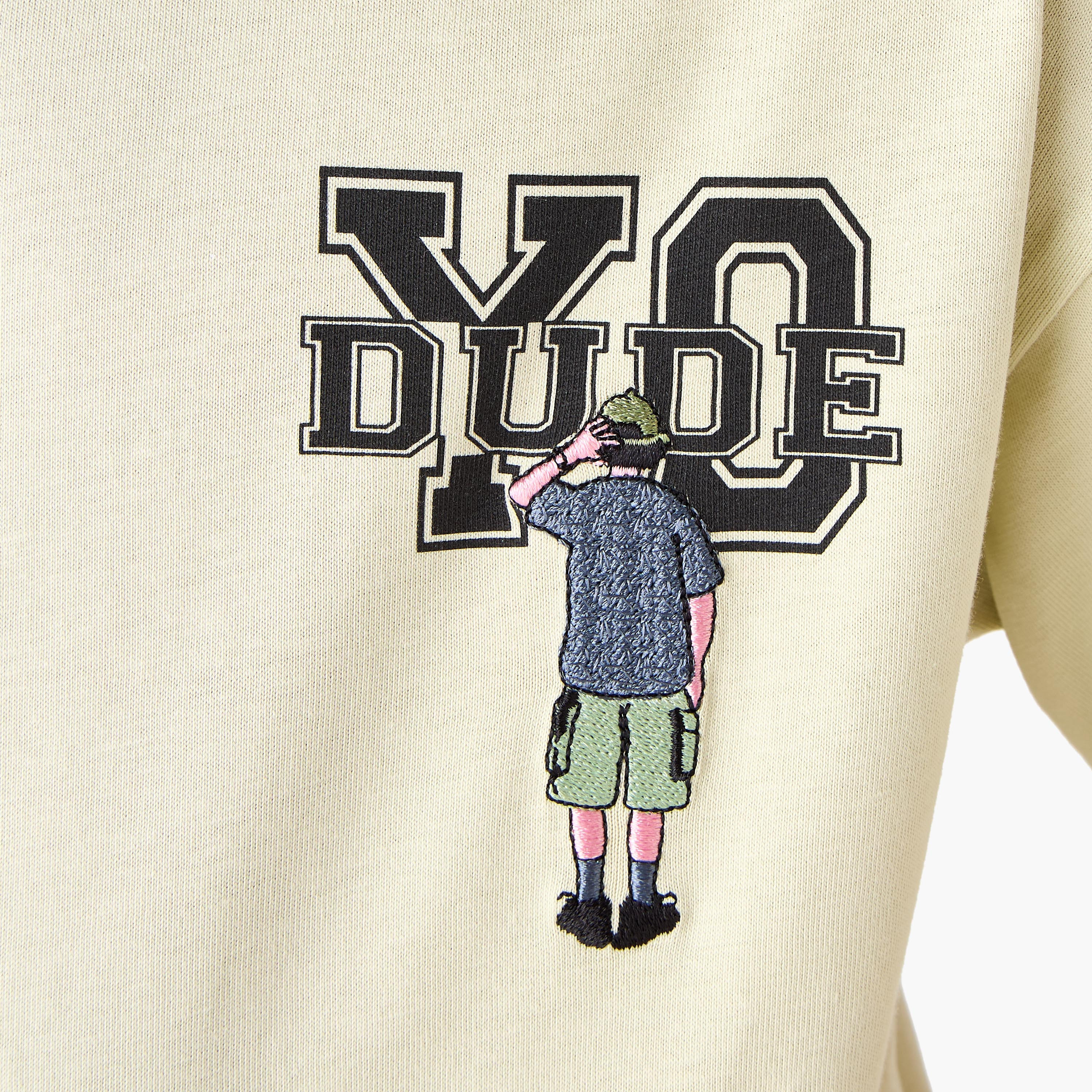 تيشيرت بطبعات جرافيك وياقة ضيقة وأكمام قصيرة من جونيورز-boys-clothing-tshirtsandpolos-image-1