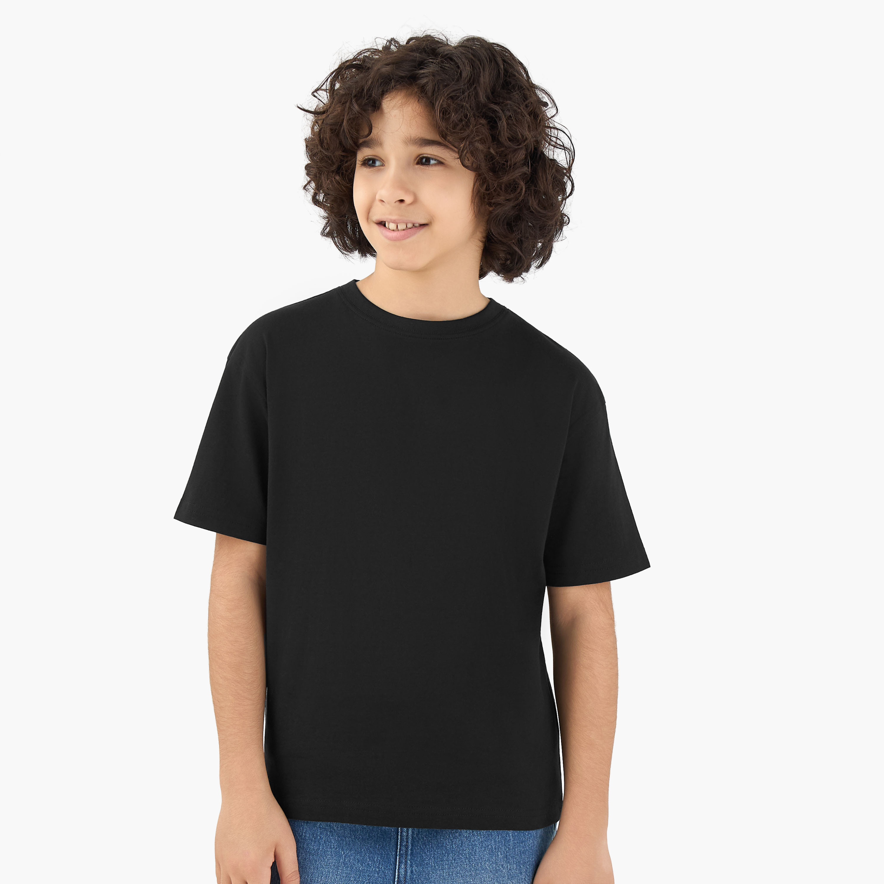 Juniors Crew Neck Short Sleeves T-shirt-boys-clothing-tshirtsandpolos-image-1