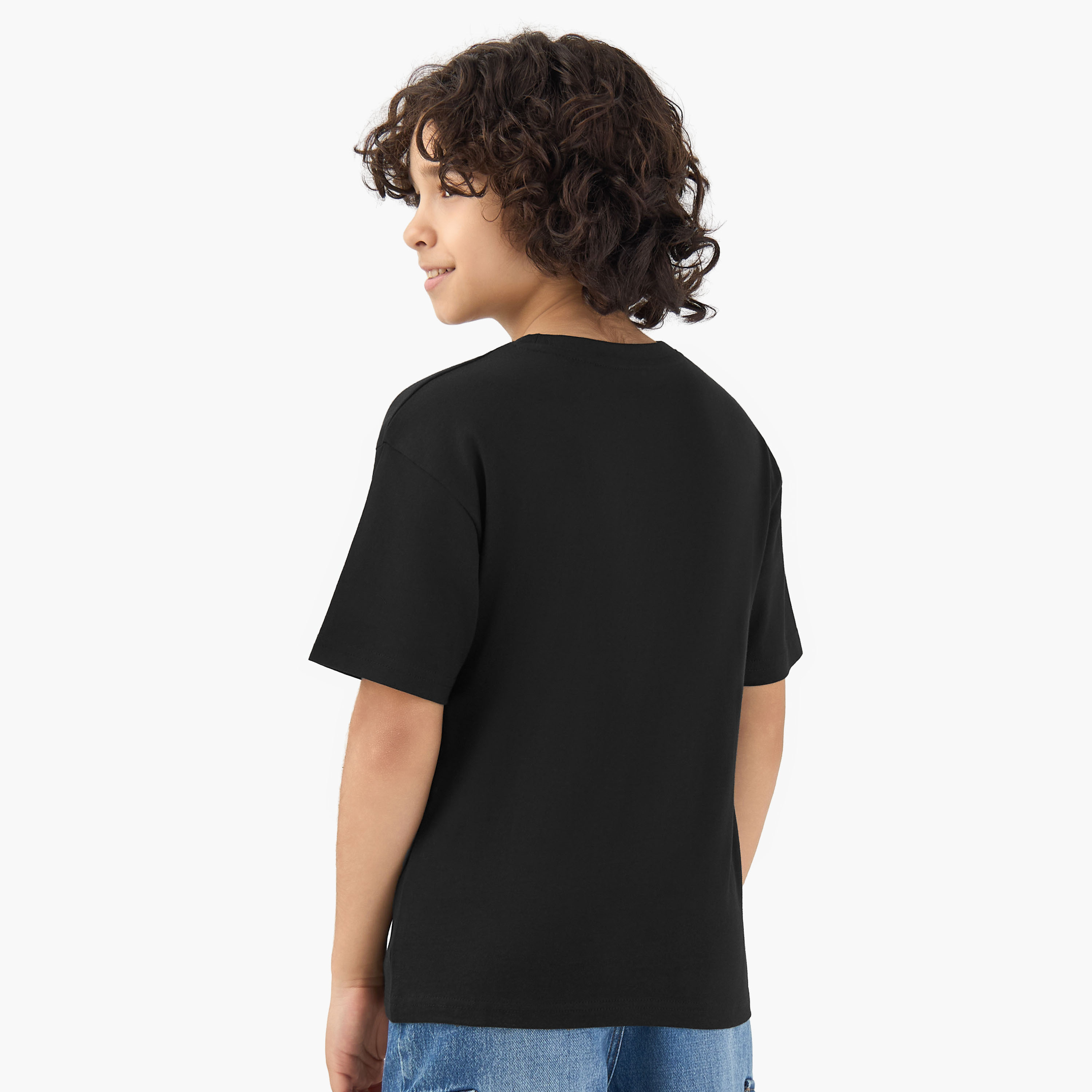 Juniors Crew Neck Short Sleeves T-shirt-boys-clothing-tshirtsandpolos-image-3