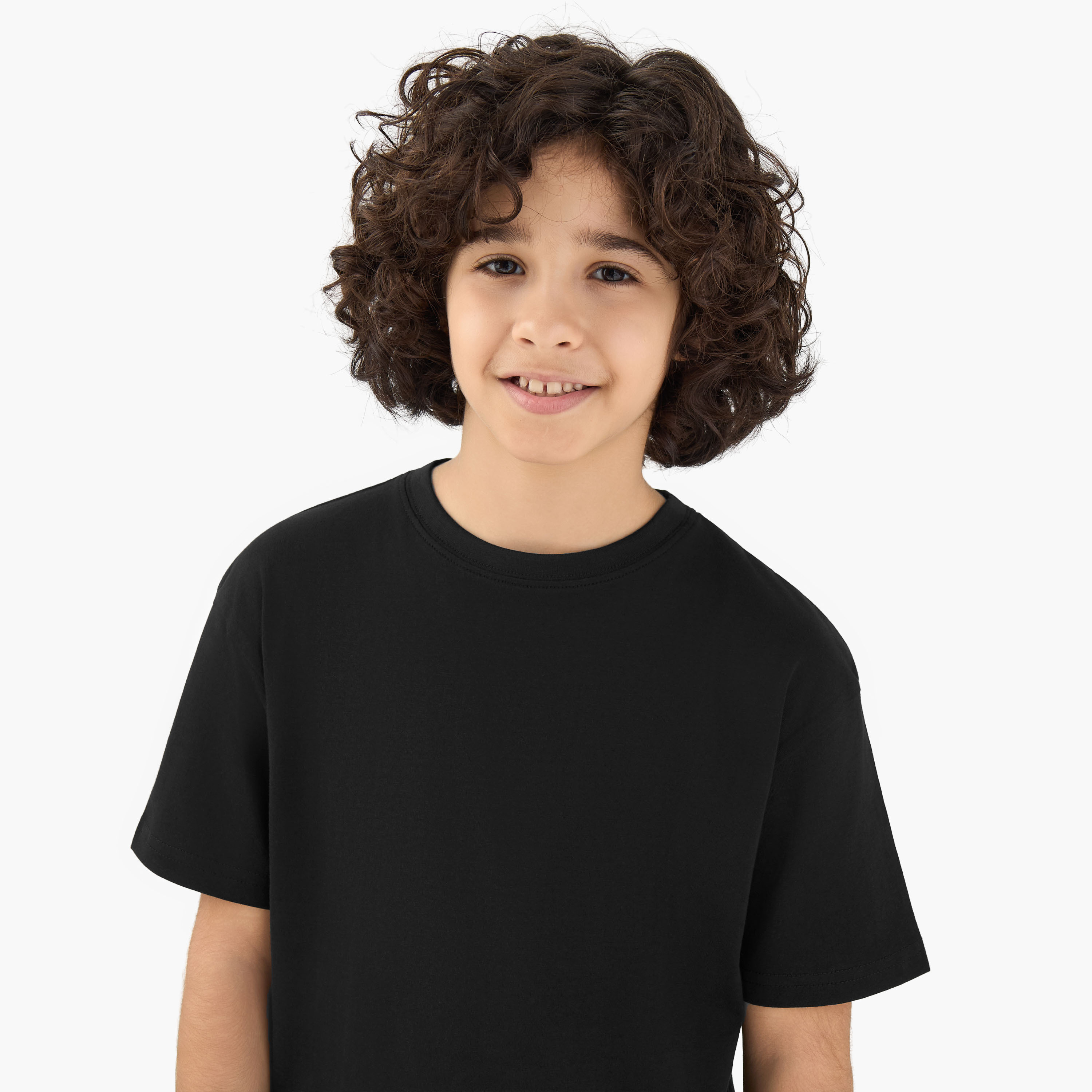 Juniors Crew Neck Short Sleeves T-shirt-boys-clothing-tshirtsandpolos-image-4