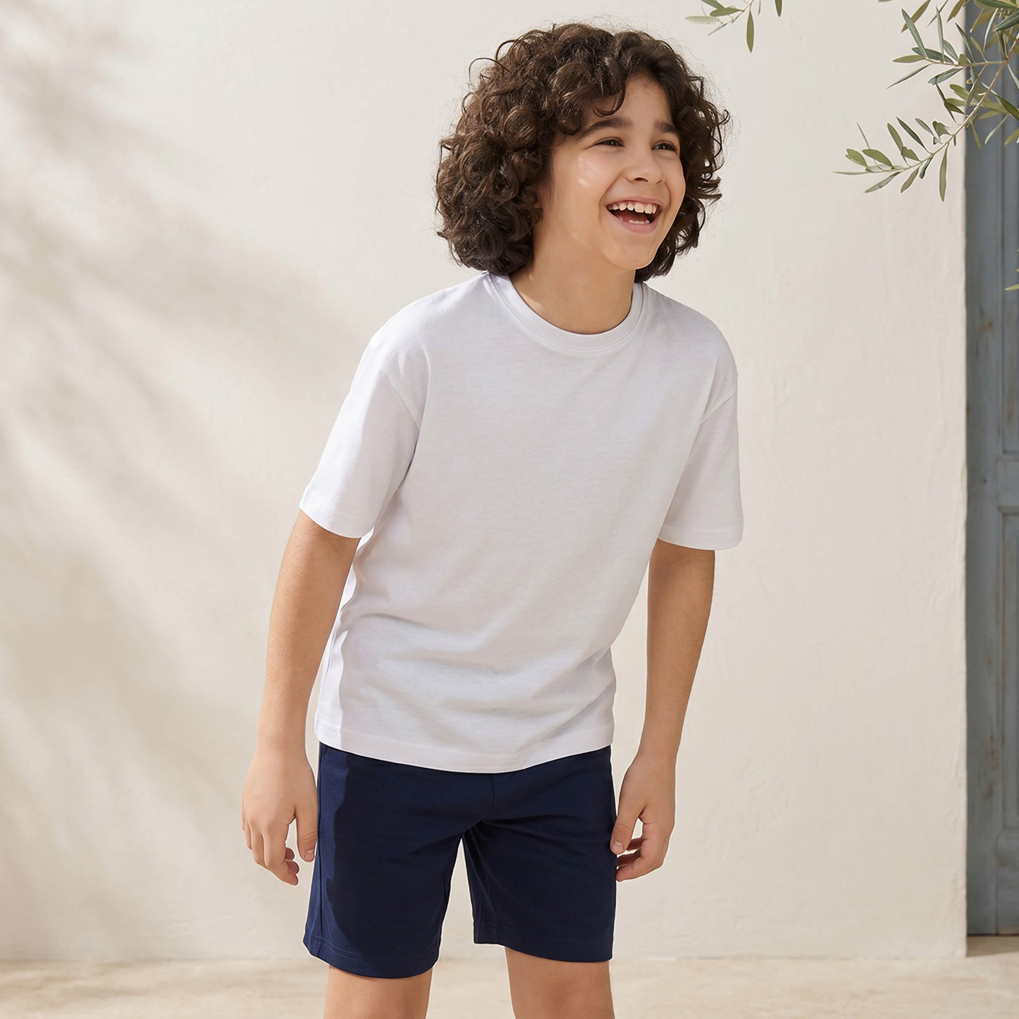 Juniors Crew Neck Short Sleeves T-shirt-boys-clothing-tshirtsandpolos-image-1